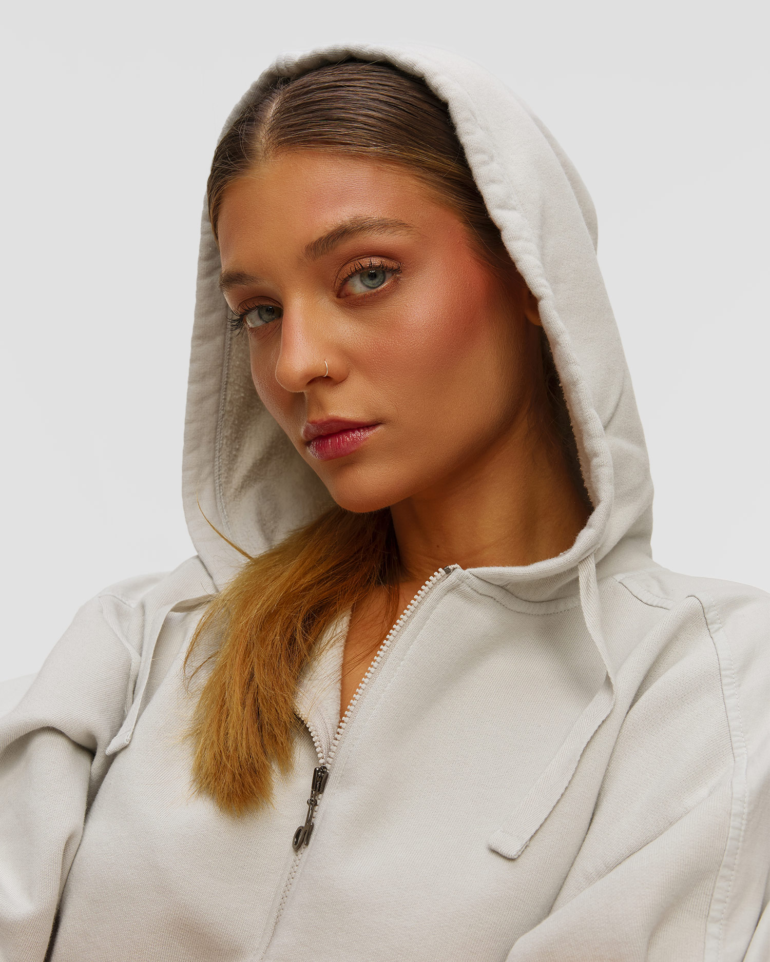 Women's grey sweater Deha