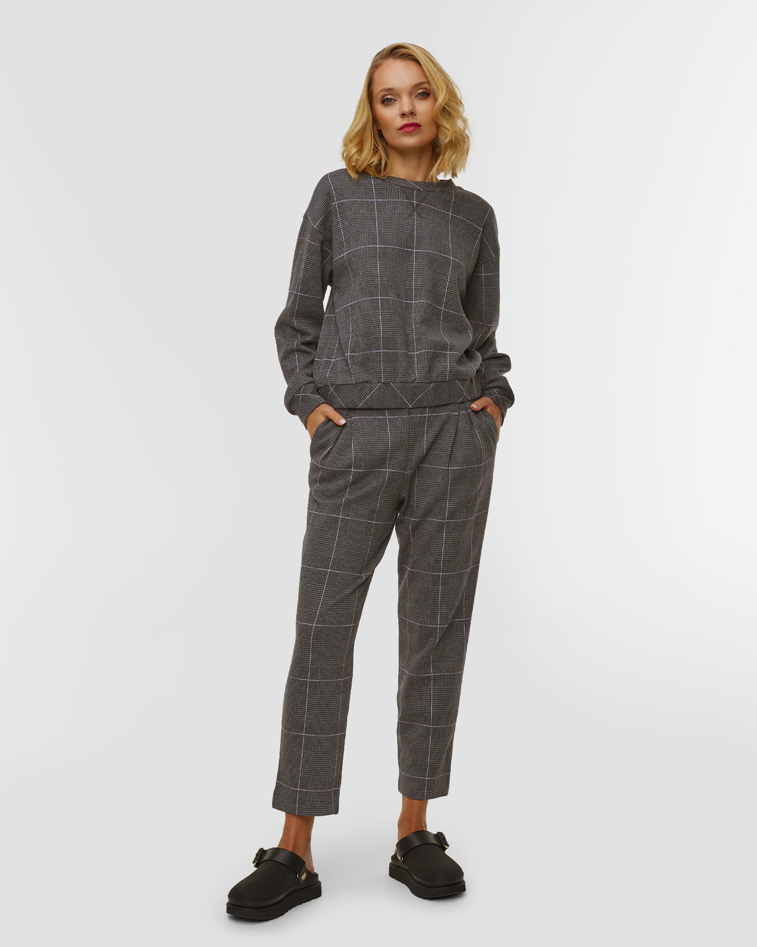 Deha Damenhose in Grau