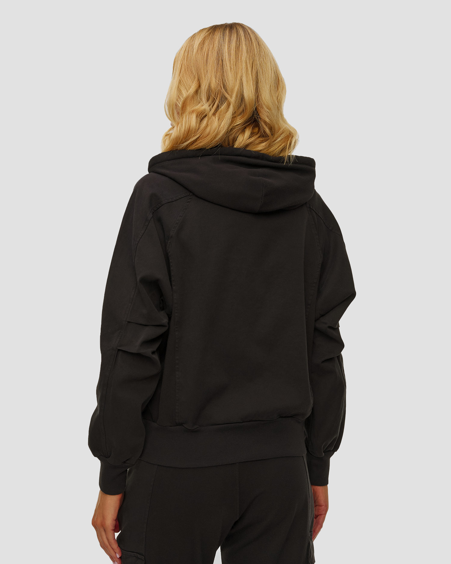 Women's black sweatshirt Deha
