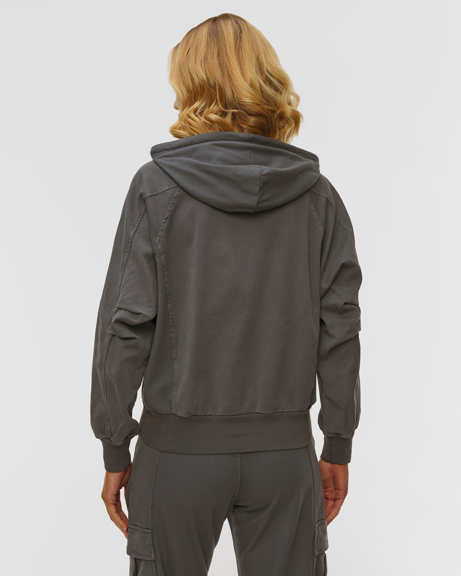 Women's black modal blend sweatshirt Deha