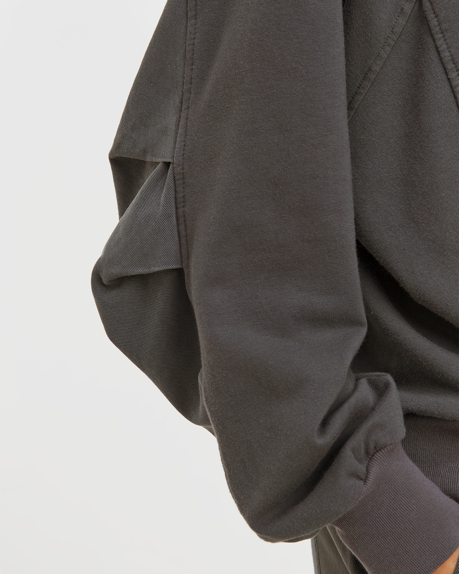 Women's grey sweatshirt with modal Deha