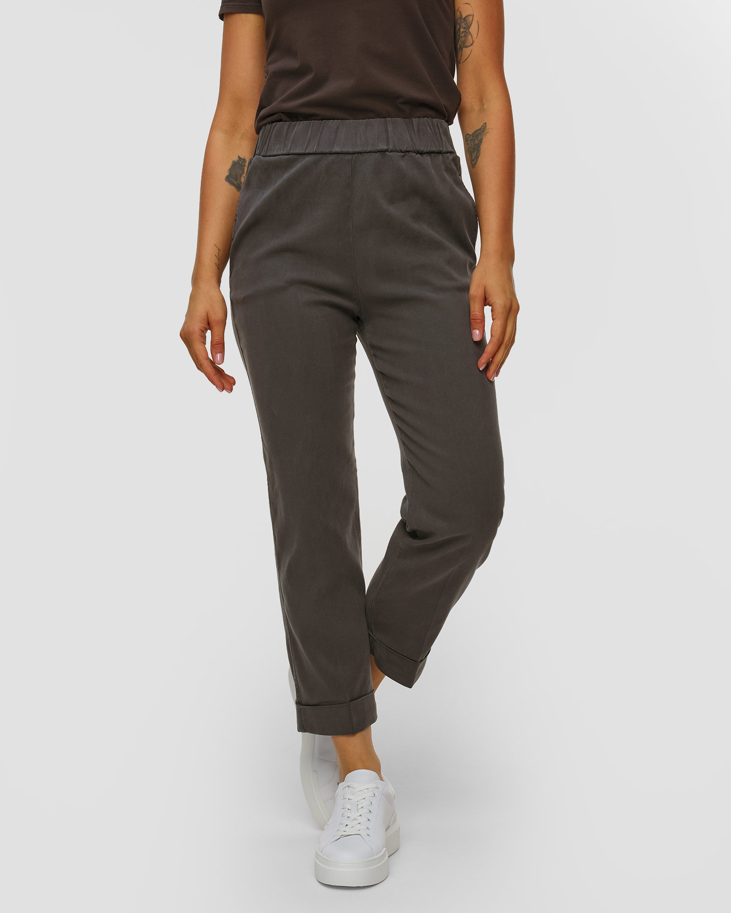 Deha Hose mit Lyocell in Grau