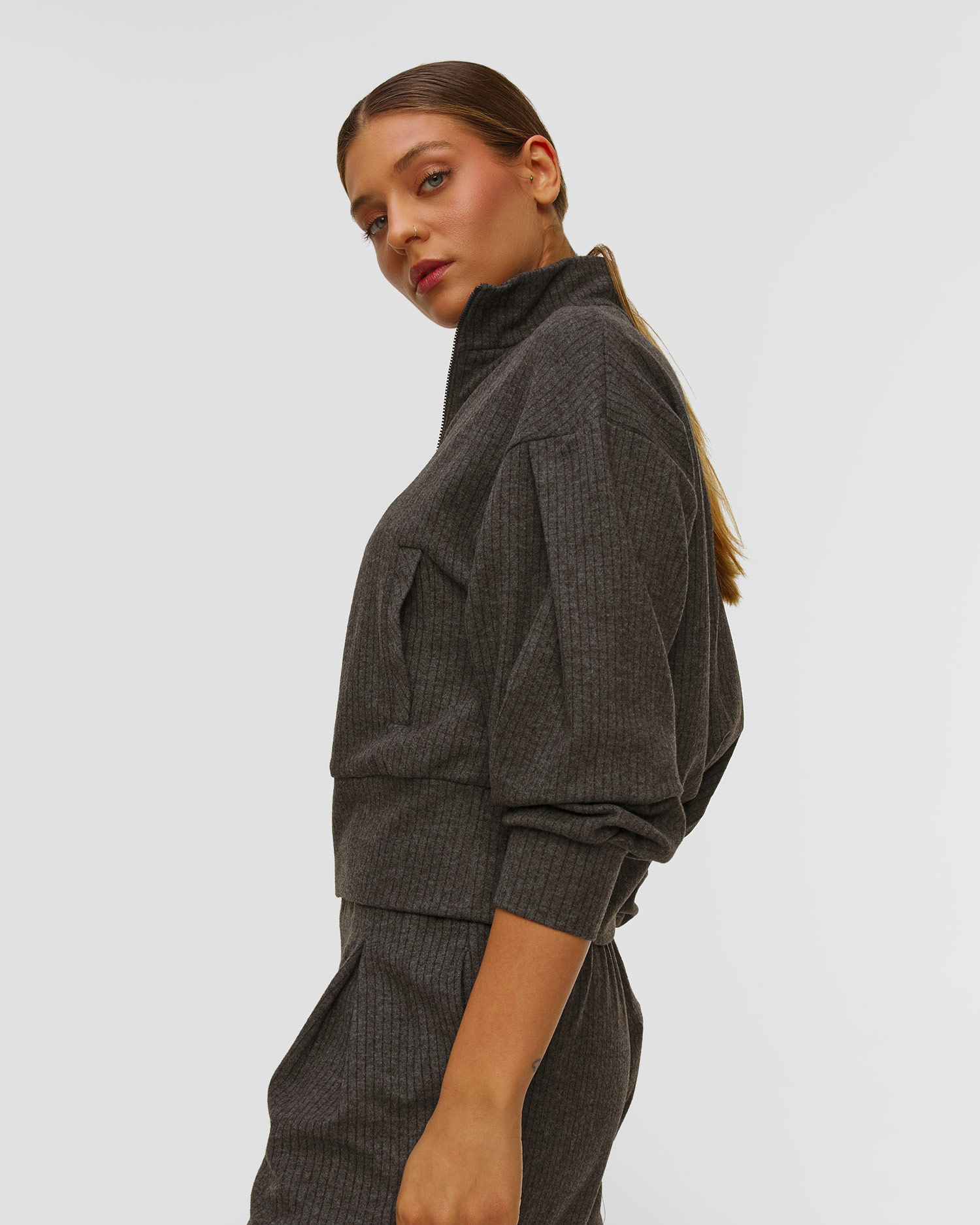 Sweatshirt with stripes Deha 