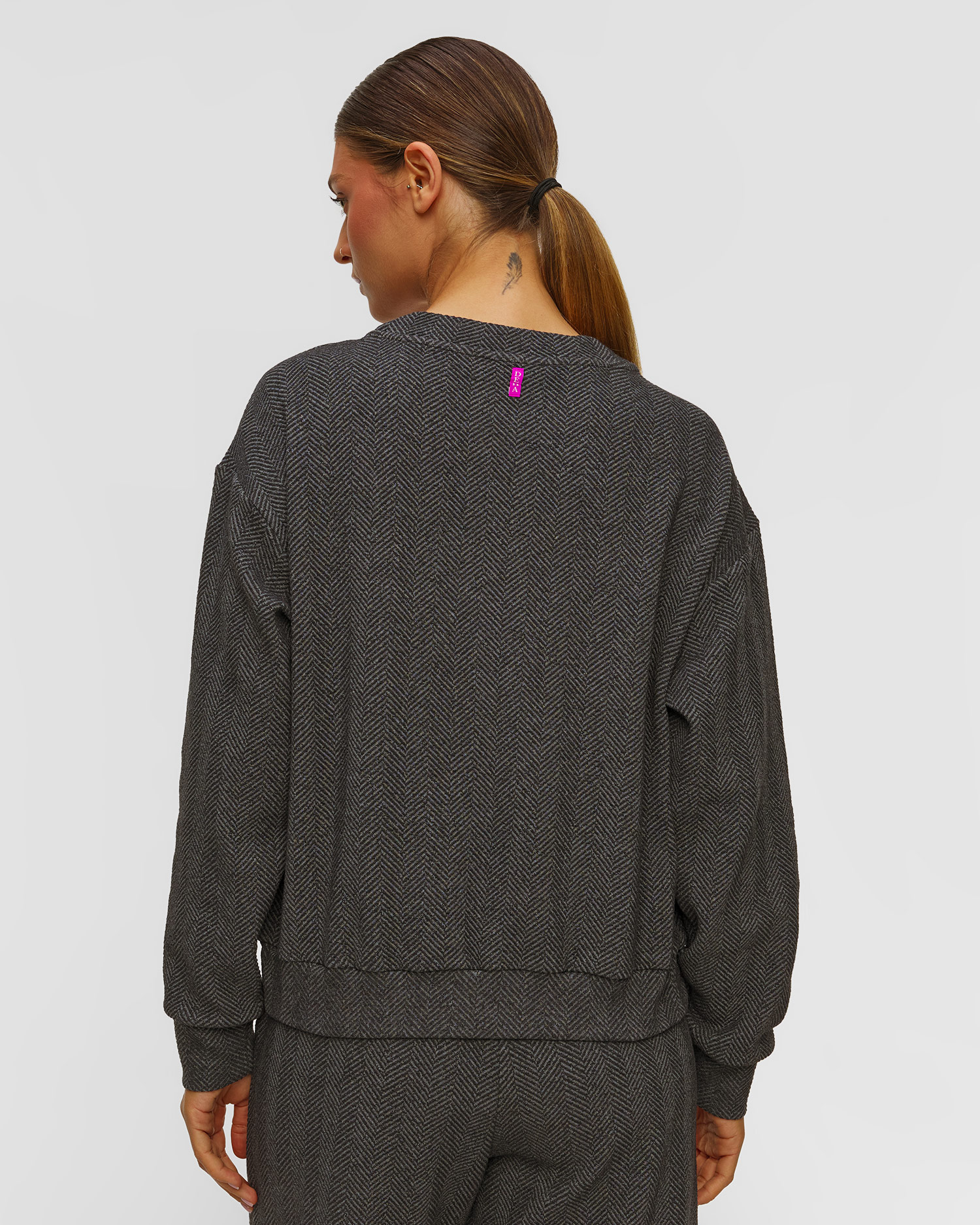 Deha Damen-Sweatshirt in Grau