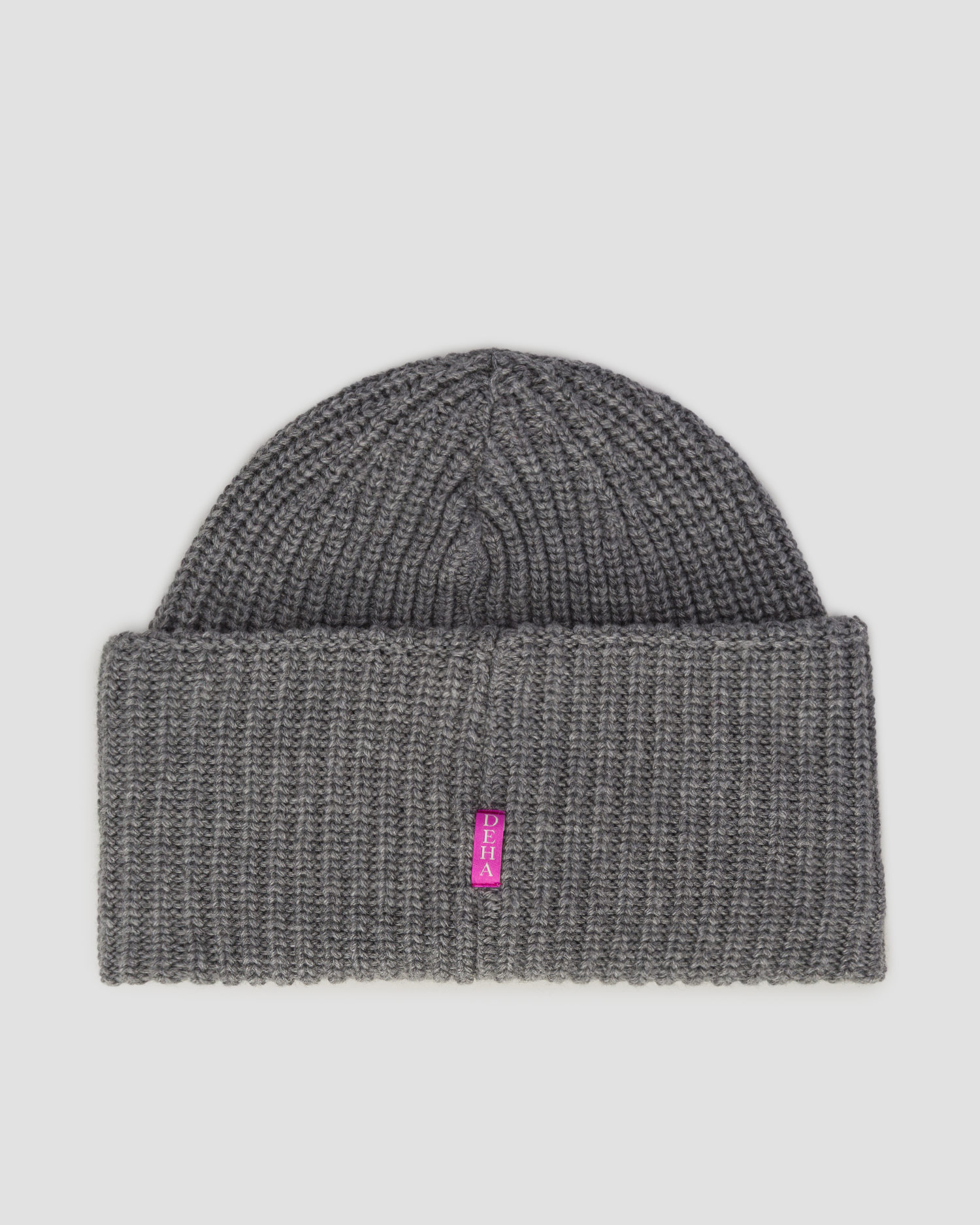 Căciulă gri din lână pentru femei Deha