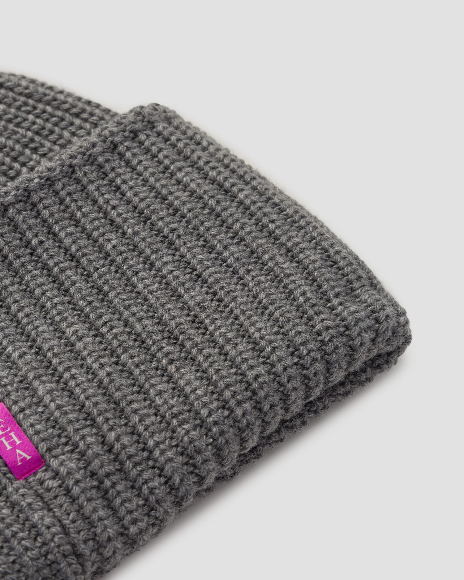 Căciulă gri din lână pentru femei Deha