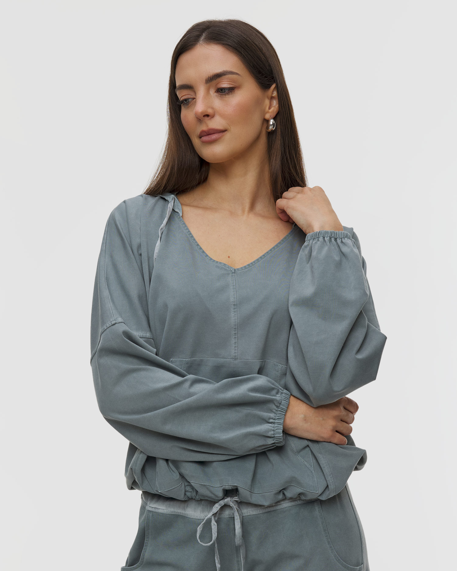 Felpa con viscosa da donna Deha