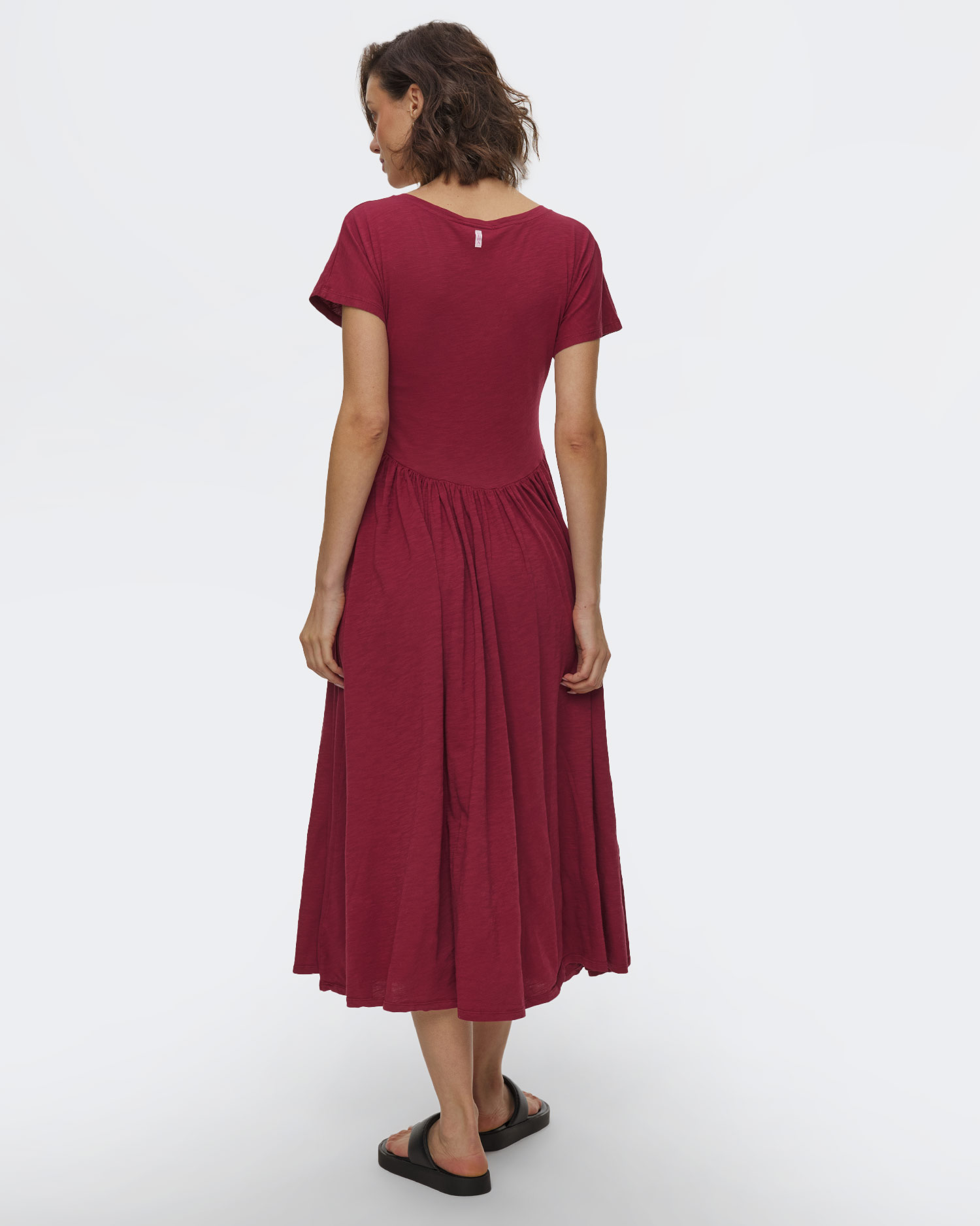 Deha Sommerkleid für Damen in Dunkelrot