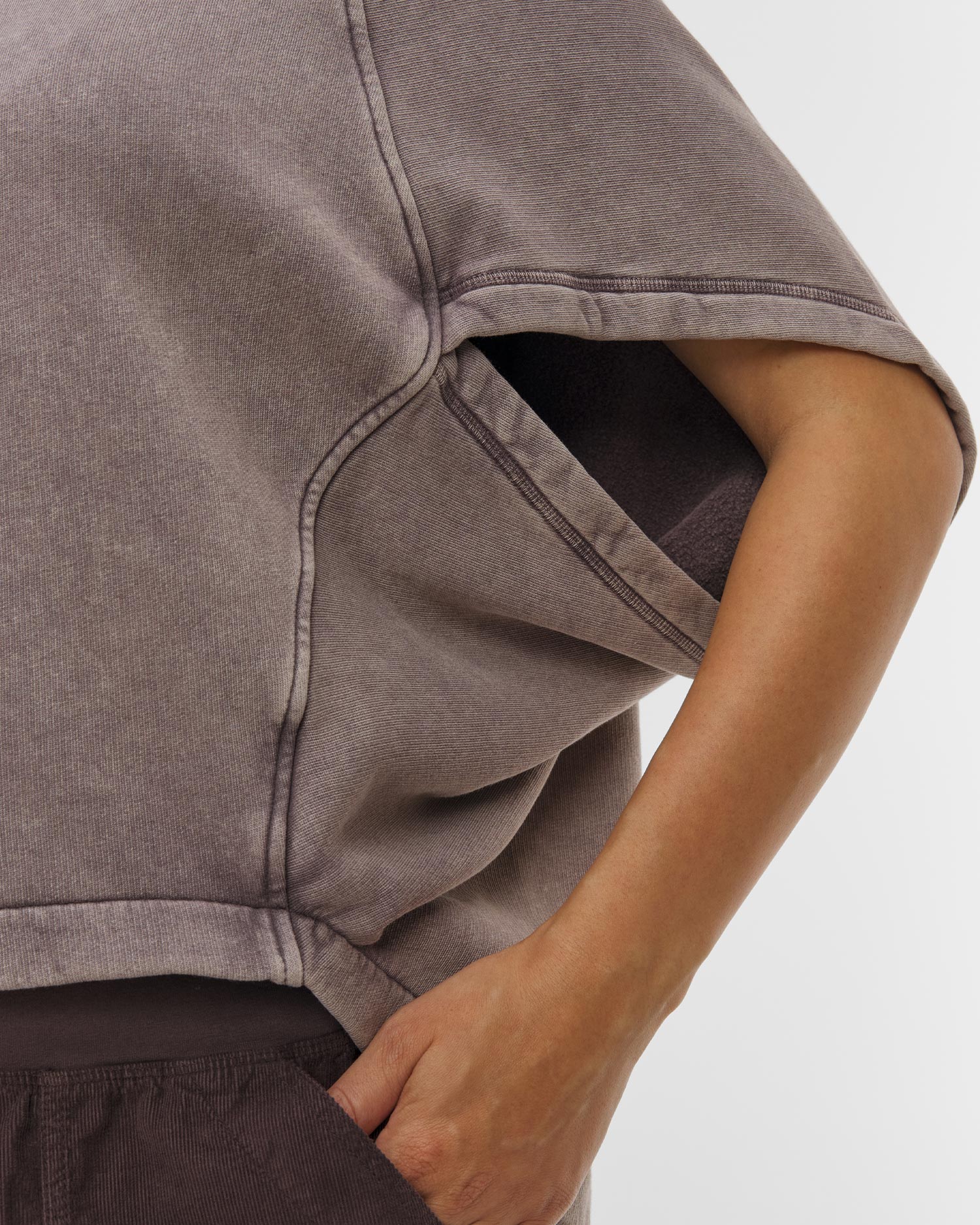 Sweat-shirt à manches courtes pour femmes Deha