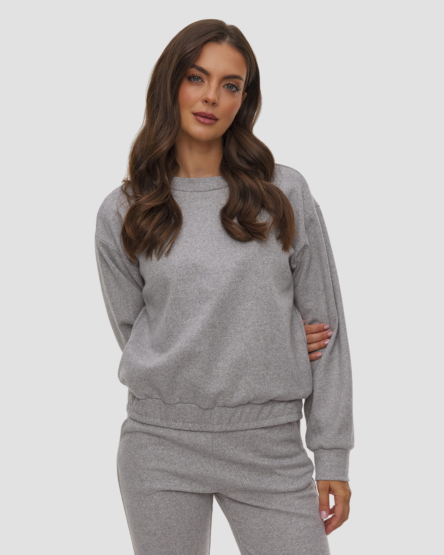 Sweat-shirt pour femmes Deha avec motif jacquard