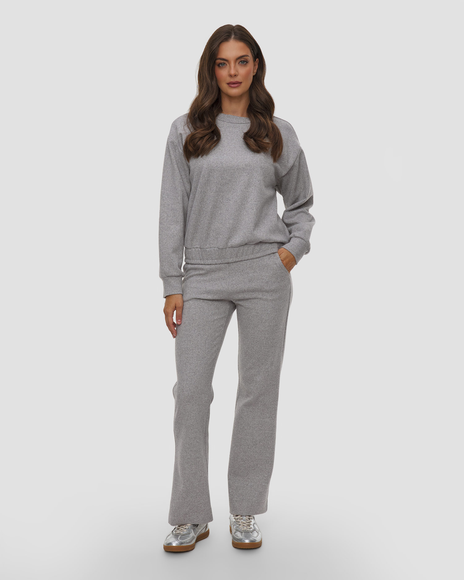 Sweat-shirt pour femmes Deha avec motif jacquard