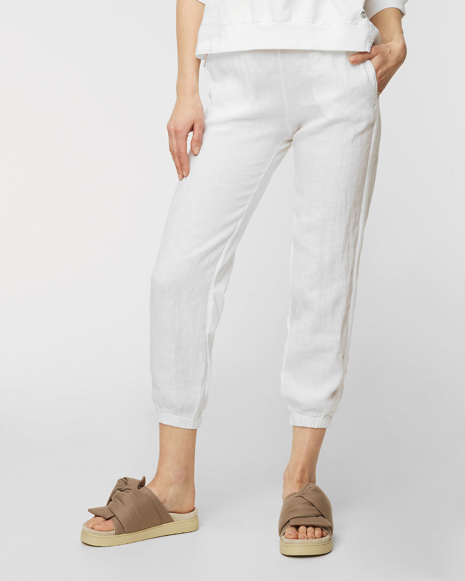 Pantaloni din in Deha
