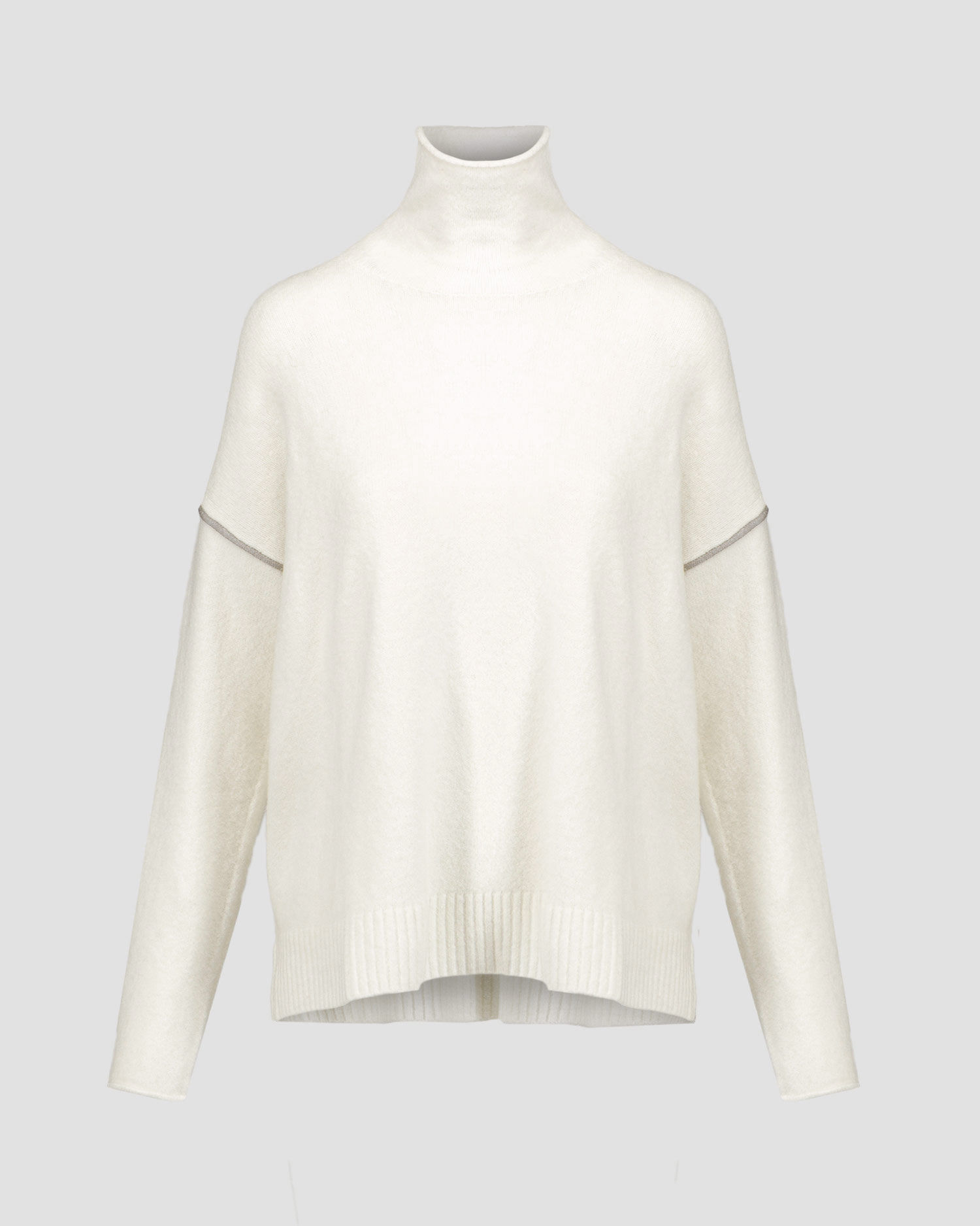 Sweter z półgolfem damski Deha