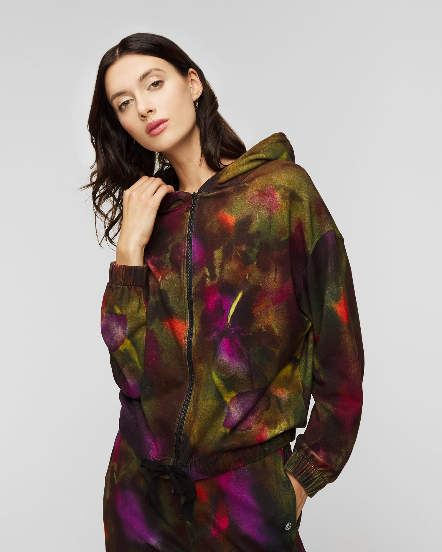 Dámska mikina na zips Deha