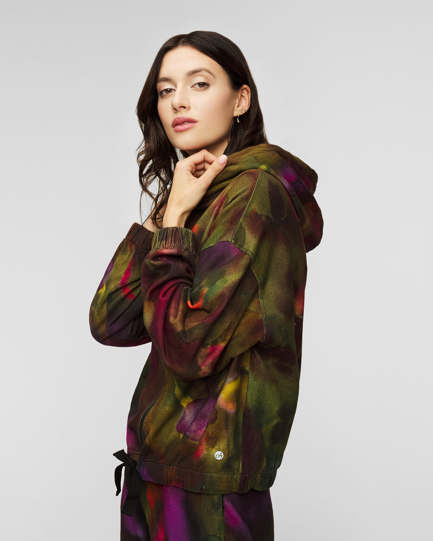 Dámska mikina na zips Deha