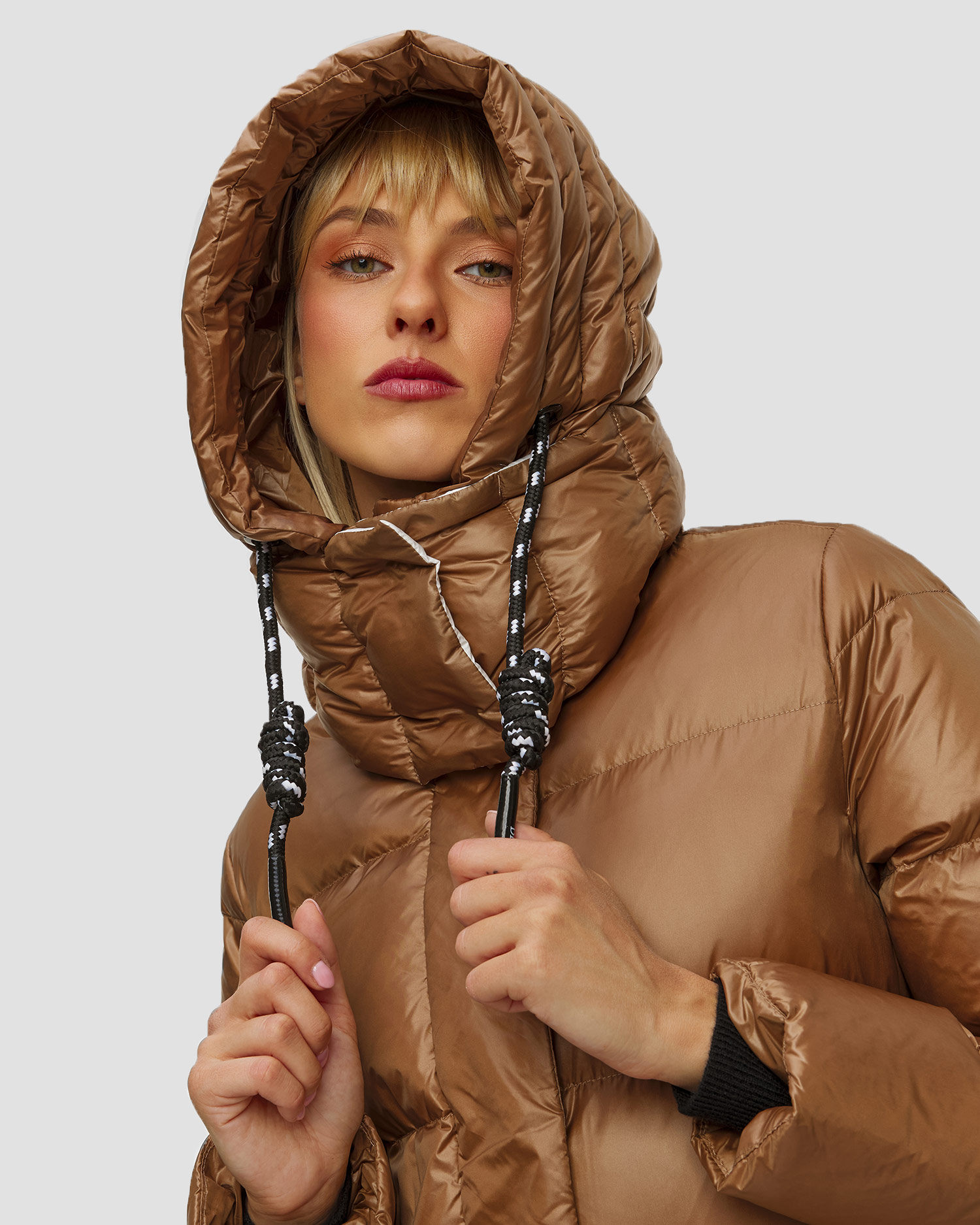 Palton pentru femei Deha - maro