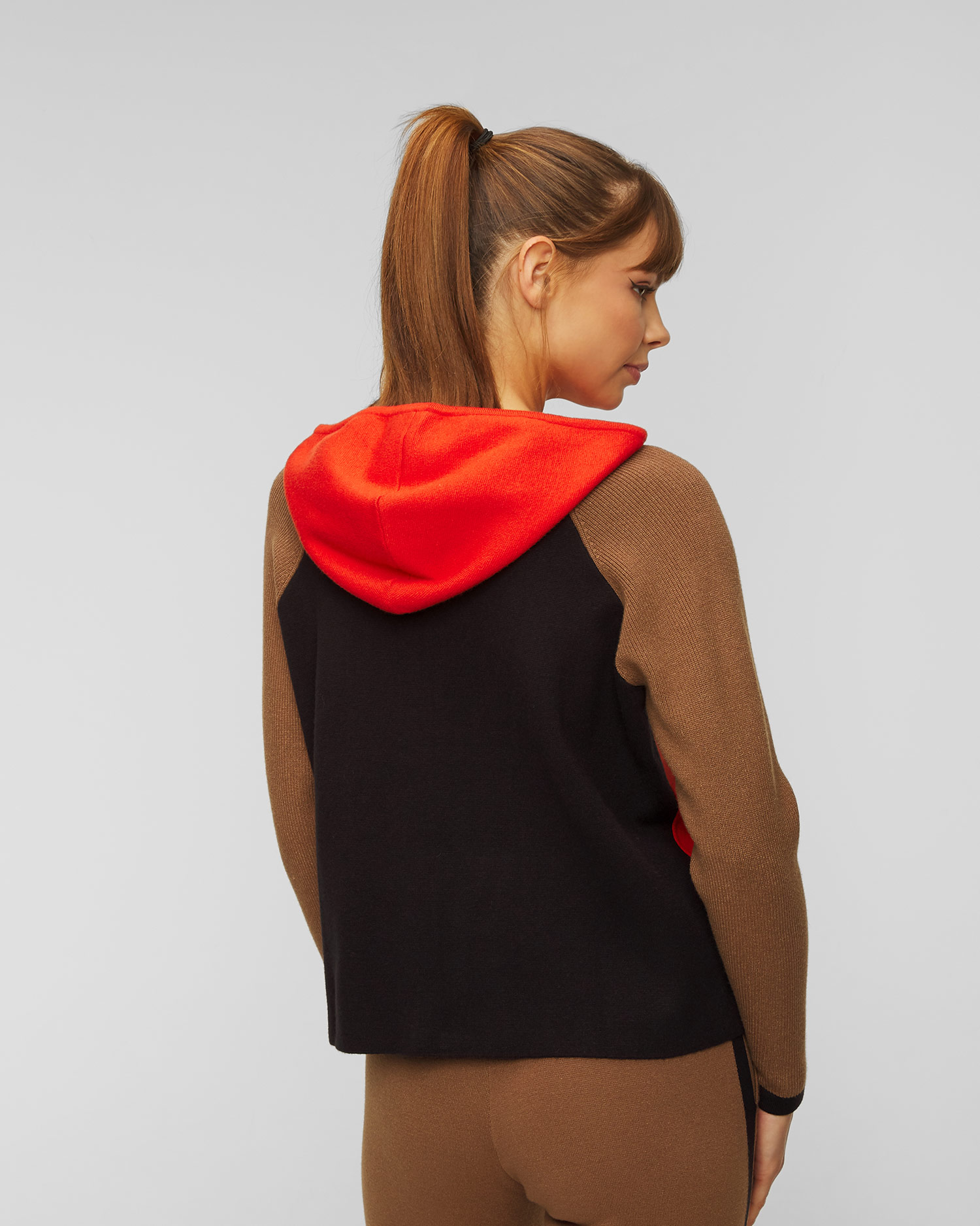 Dámsky sveter na zips z viskózy Deha