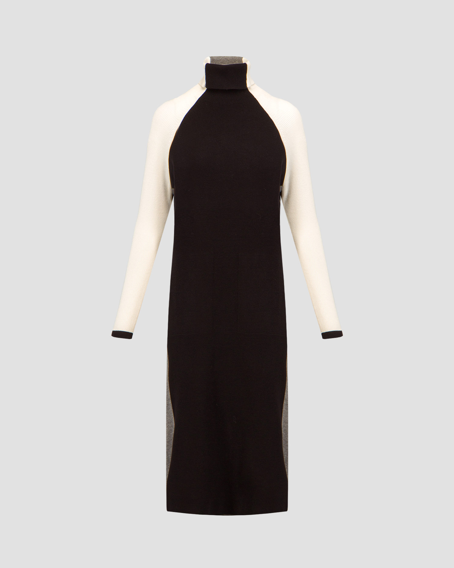 Deha Strickkleid mit Rollkragen