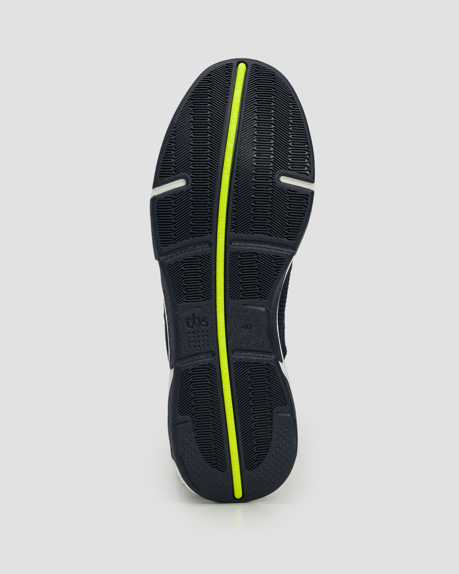 Granatowe buty damskie TBS Jellina