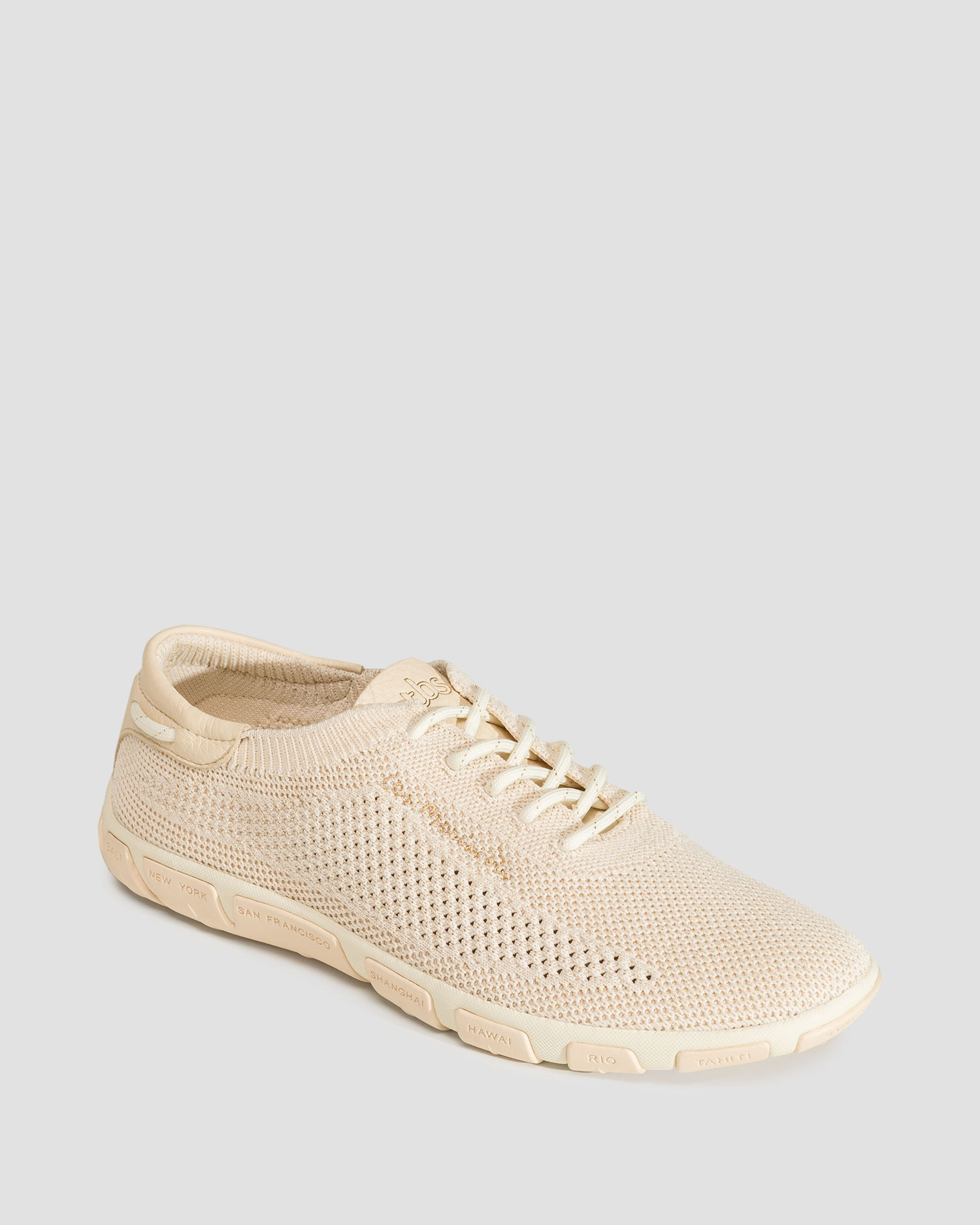 Women's beige shoes TBS Jazaria