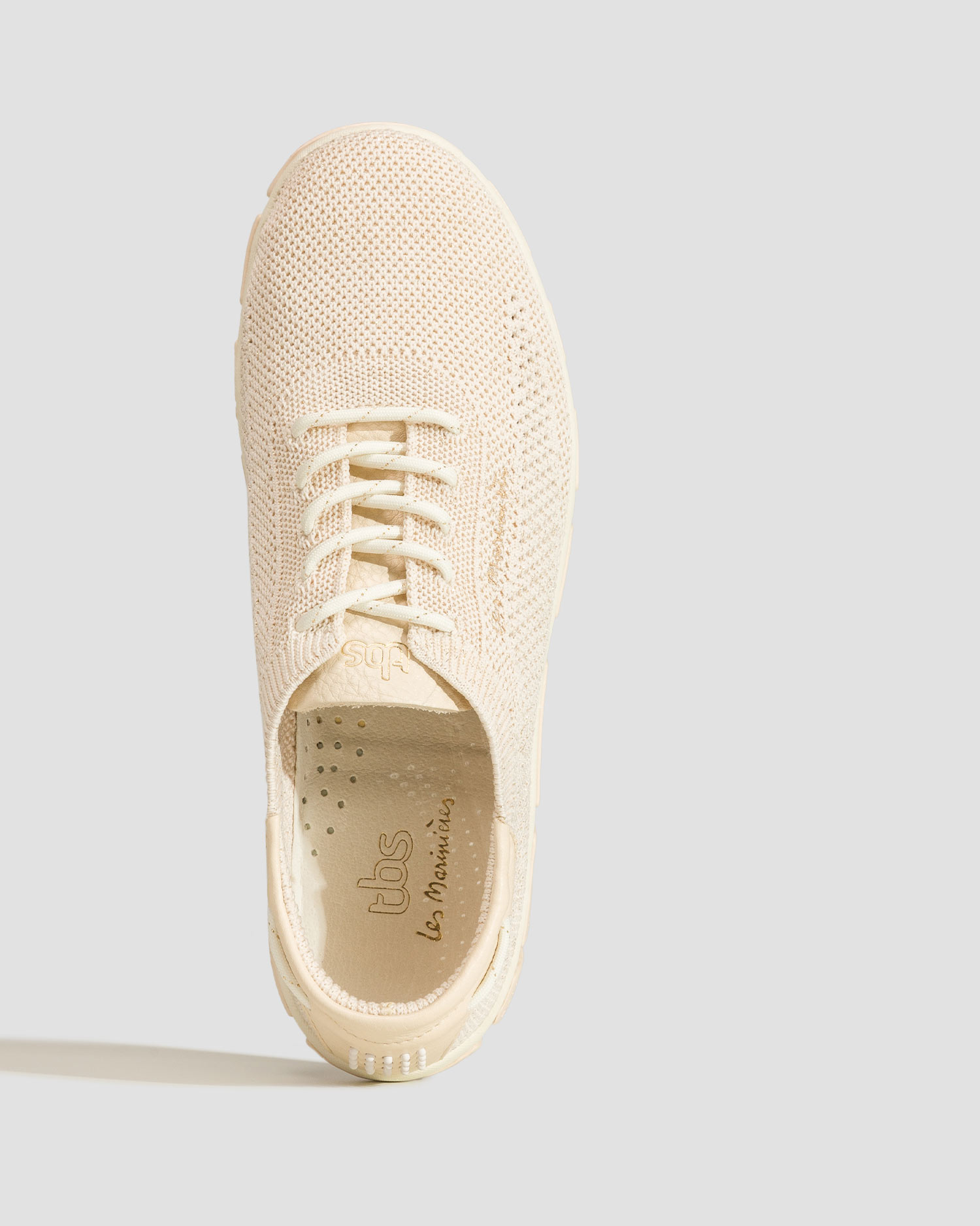 Women's beige shoes TBS Jazaria