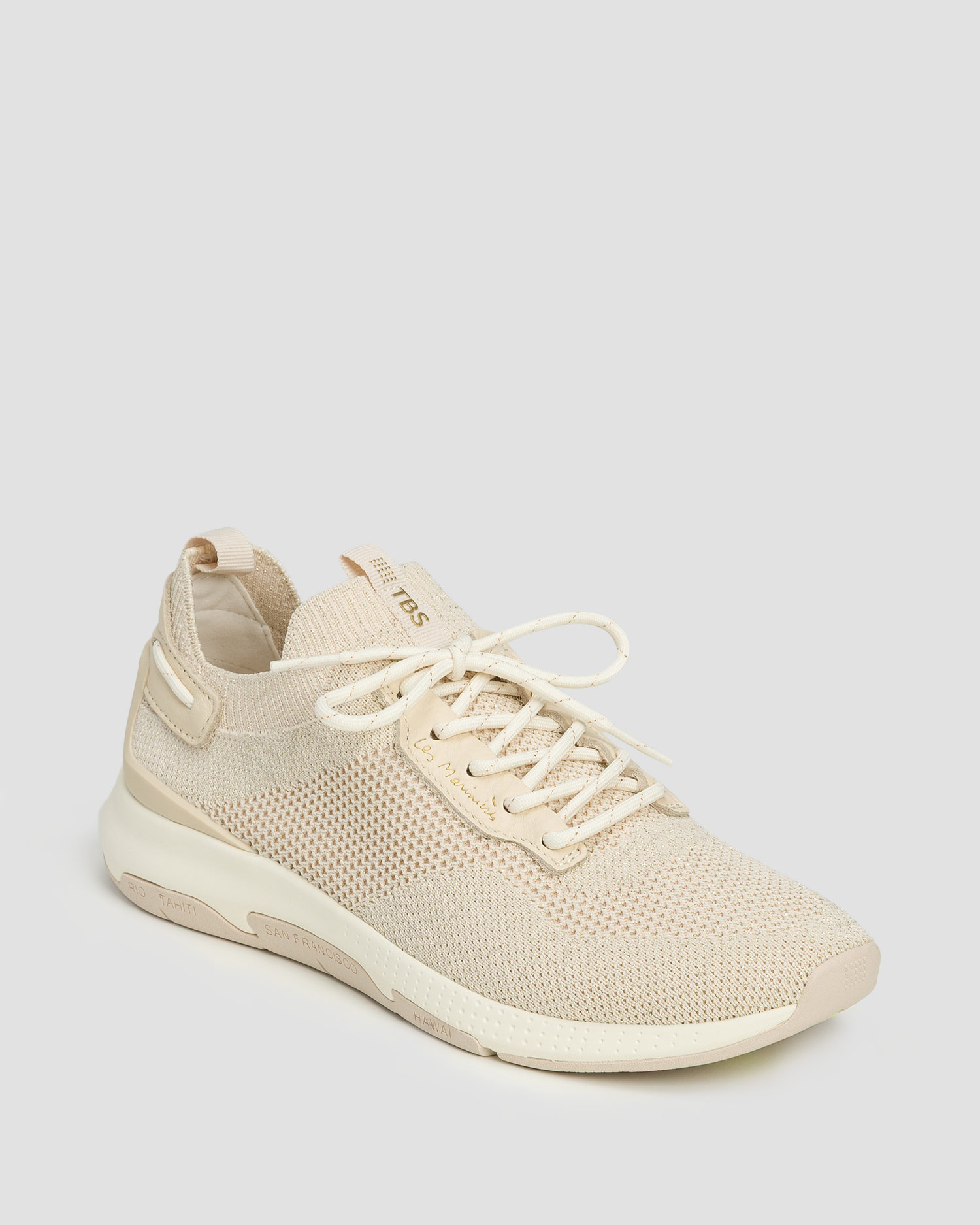 Beżowe buty damskie TBS Jellina