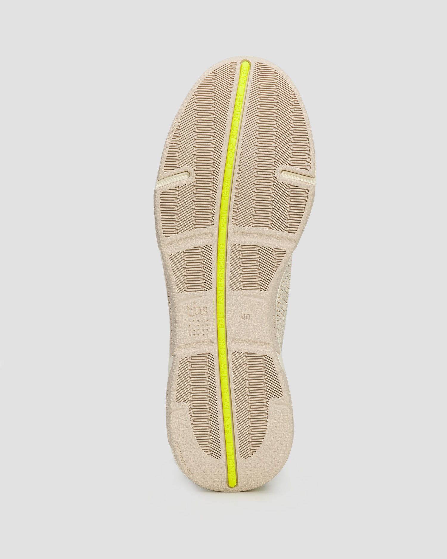 Women's beige shoes TBS Jellina