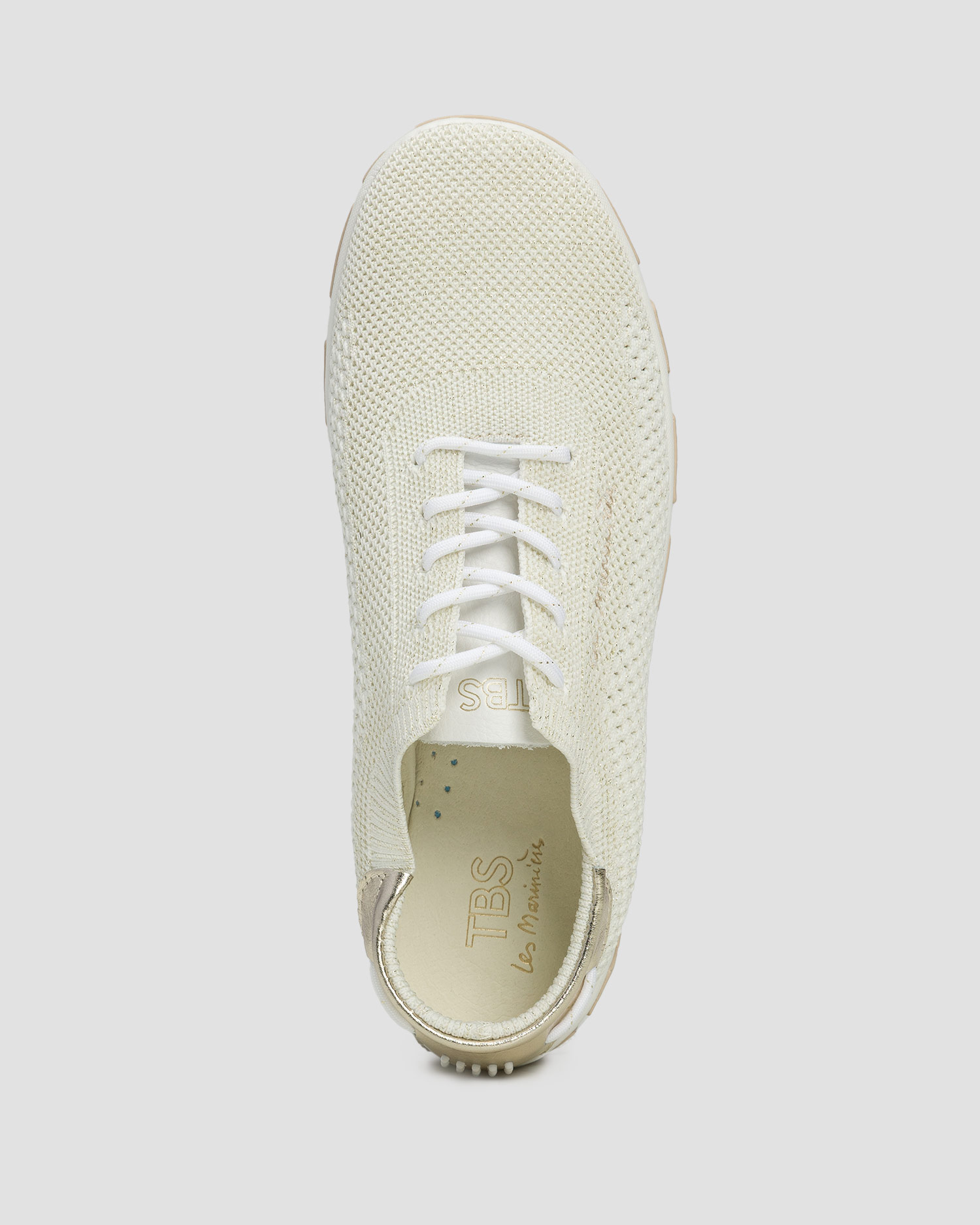 Beżowe buty damskie TBS Jazaria