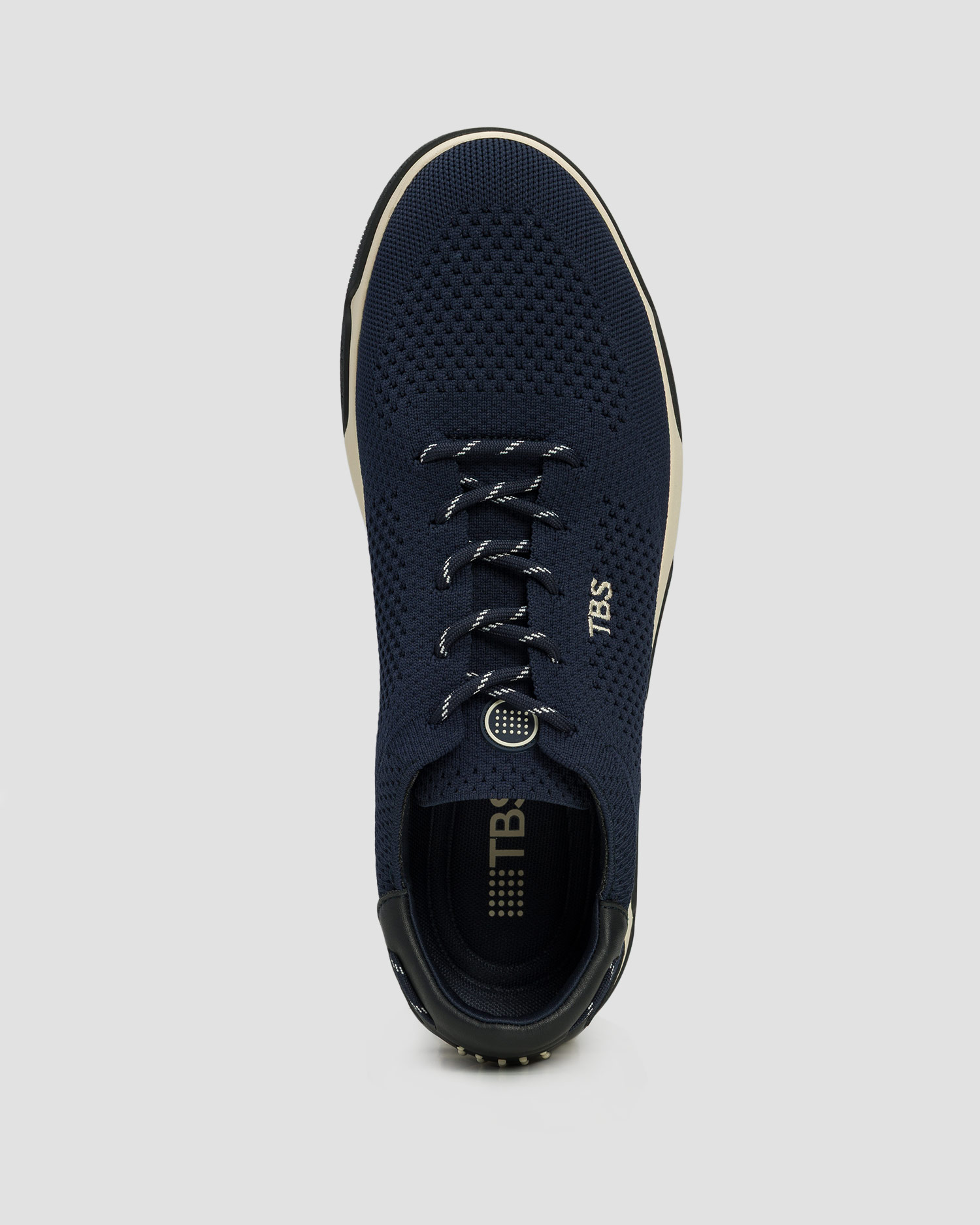 Scarpe blu scuro da uomo TBS Gueknit