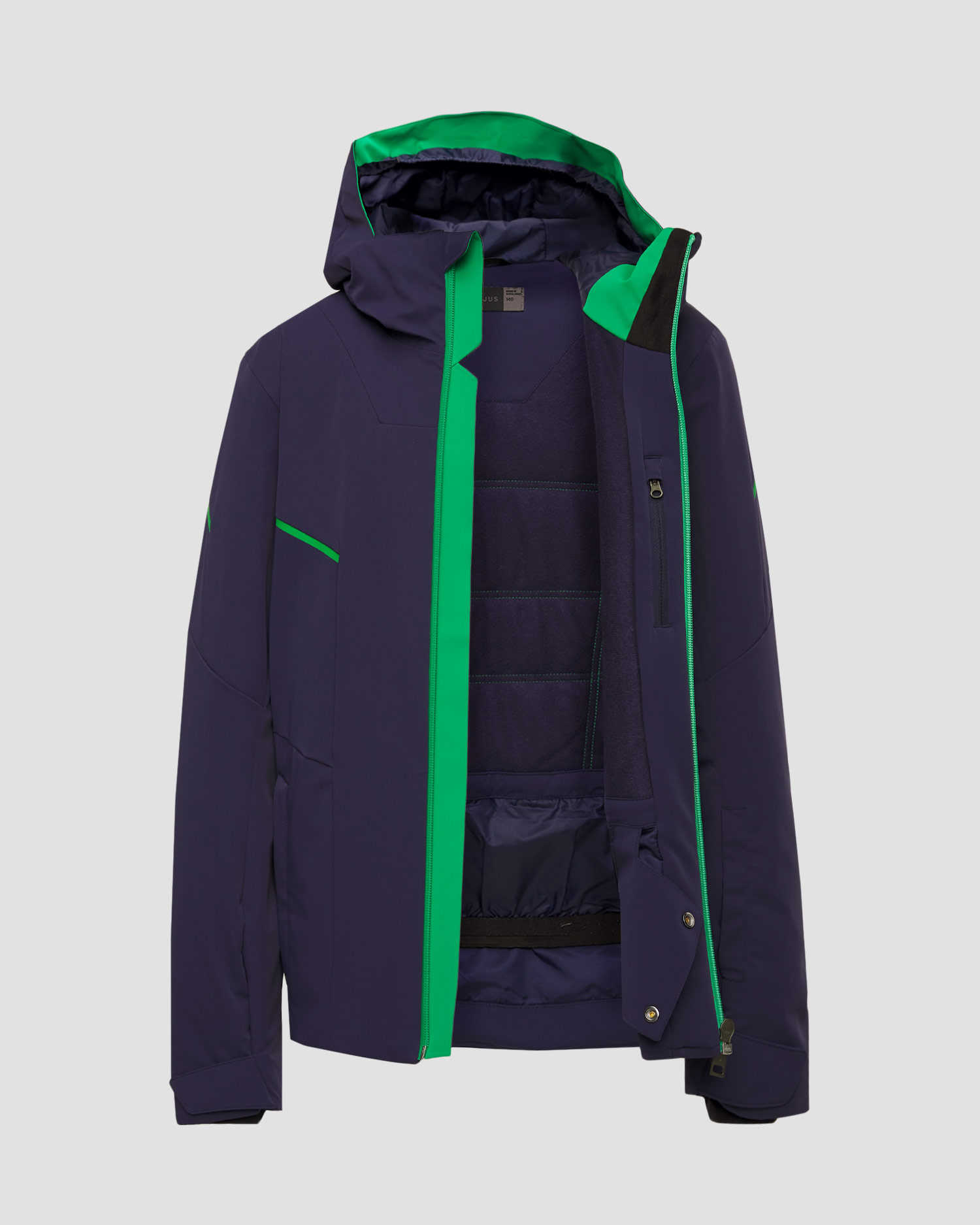 Granatowa kurtka narciarska chłopięca Kjus Formula