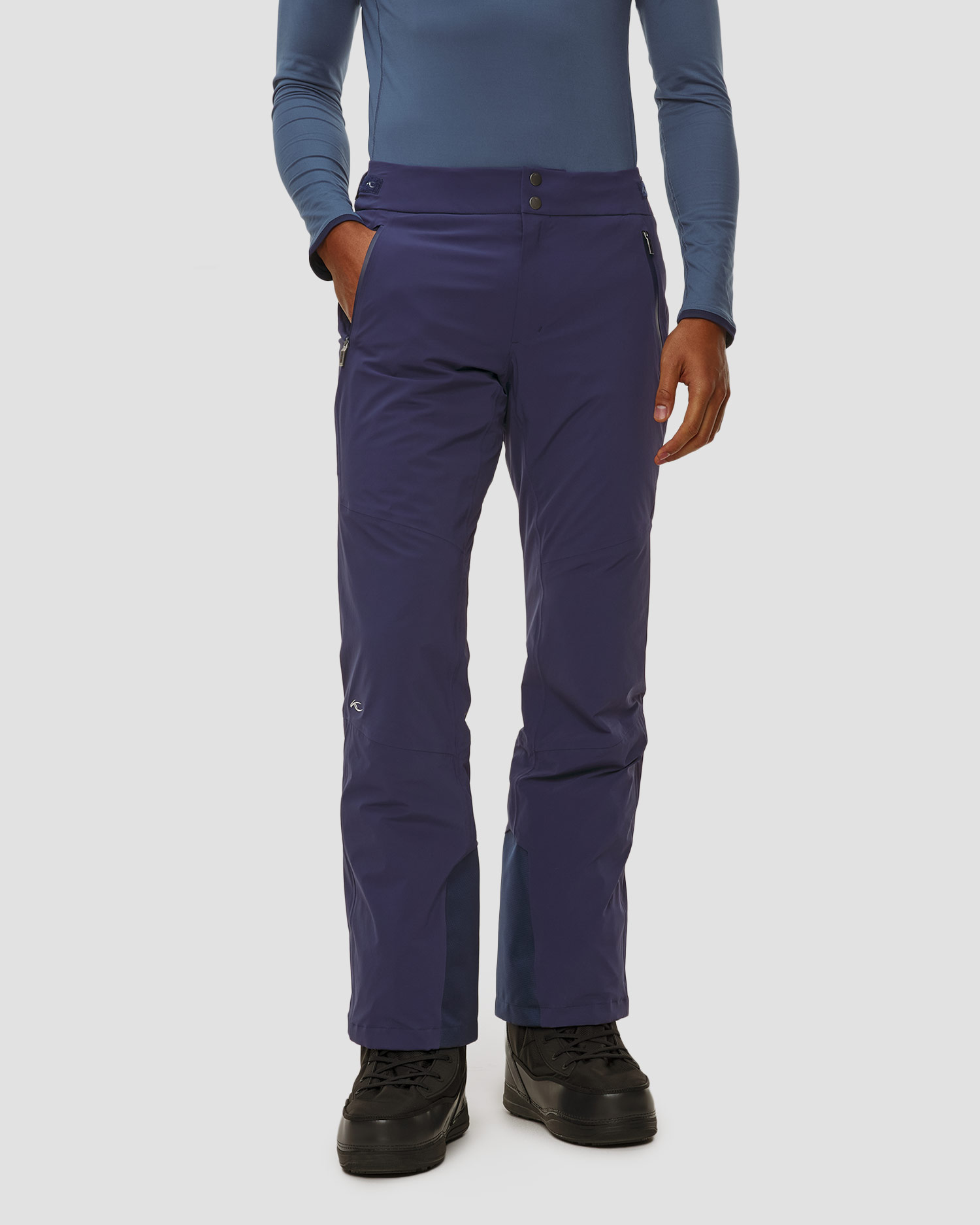 Pantaloni da sci da uomo Kjus Men Formula Pants blu scuro, Colore/Disegno: Granatowy
