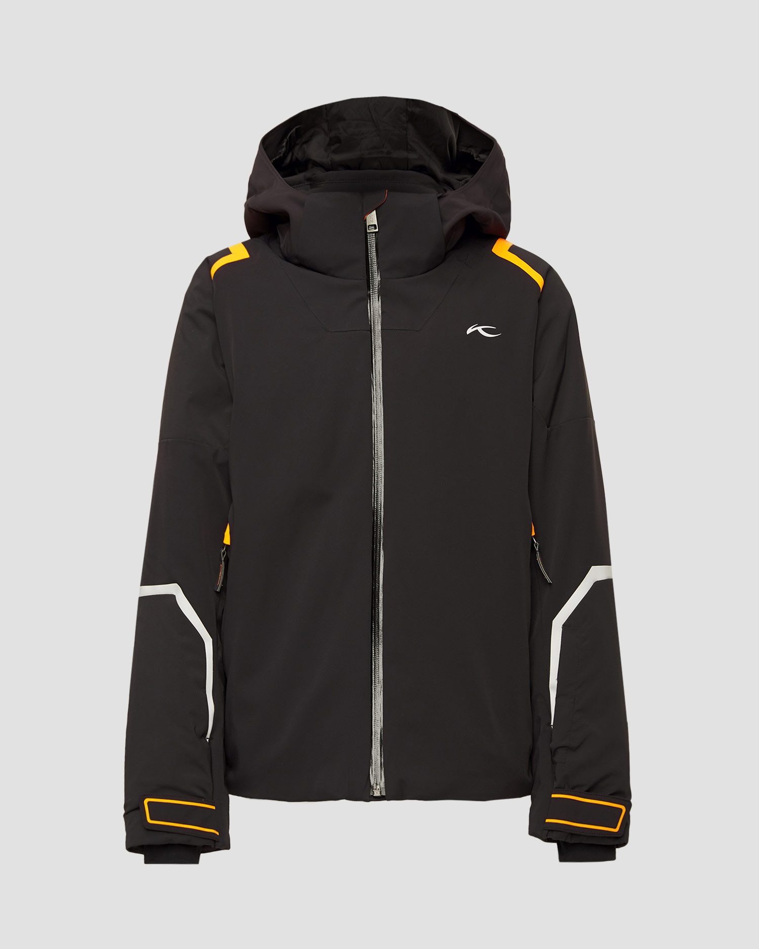 Czarna kurtka narciarska chłopięca Kjus Downforce