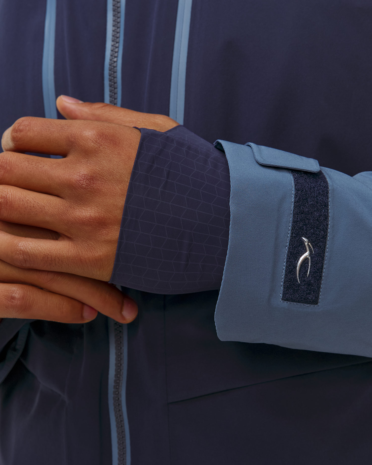 Giacca da sci da uomo Kjus Men Lasse Airflow Jacket blu scuro