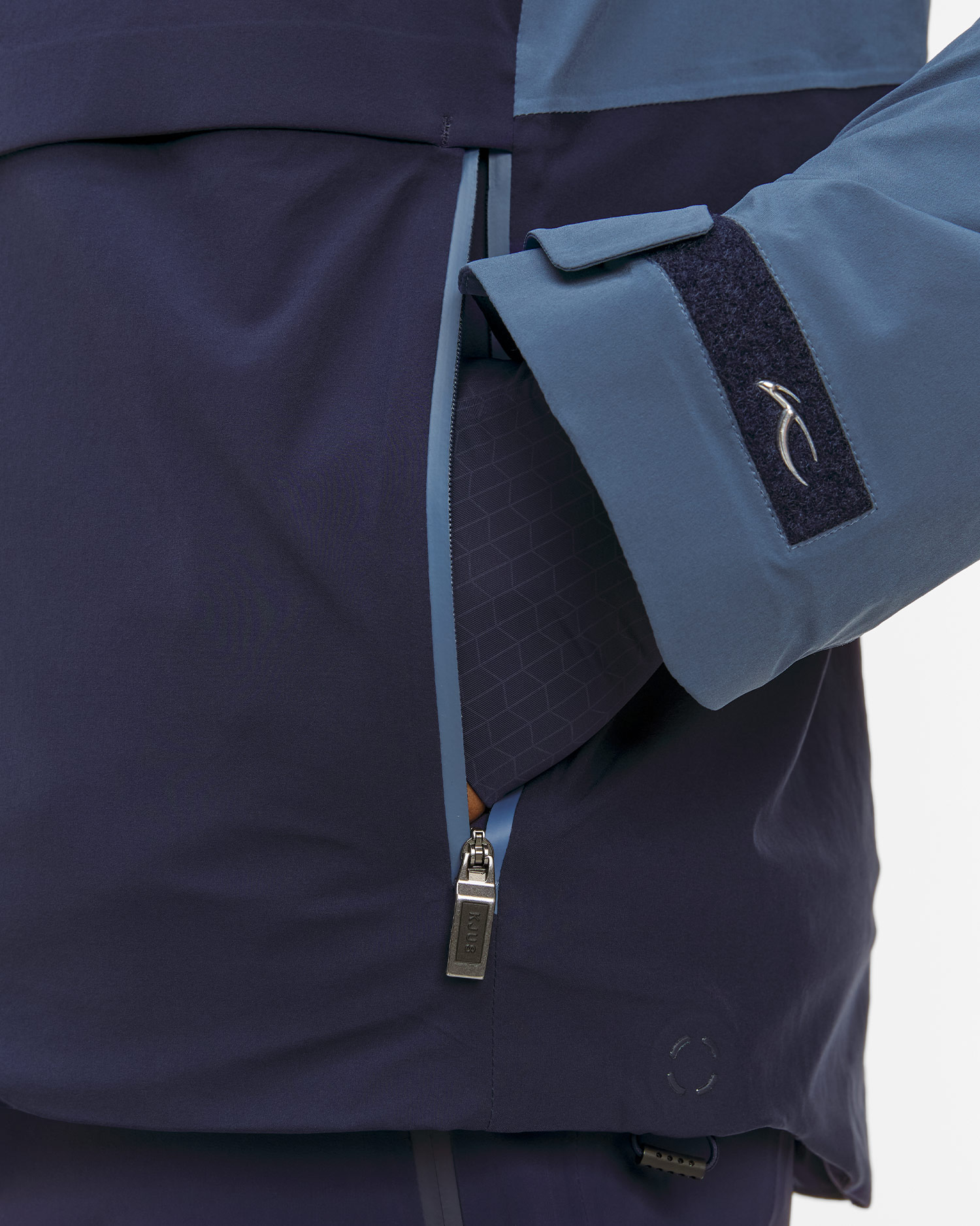 Giacca da sci da uomo Kjus Men Lasse Airflow Jacket blu scuro