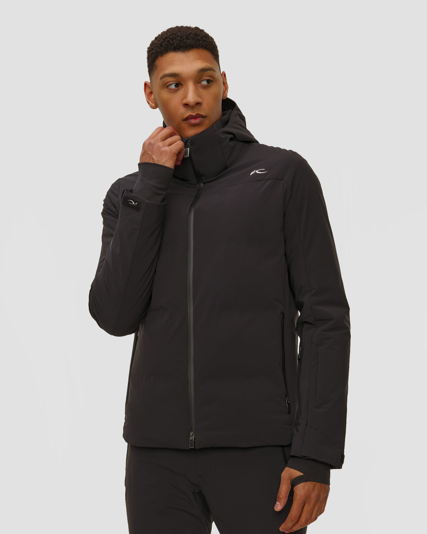 Giacca da sci da uomo Kjus Men Green Line 2.0 Jacket nera