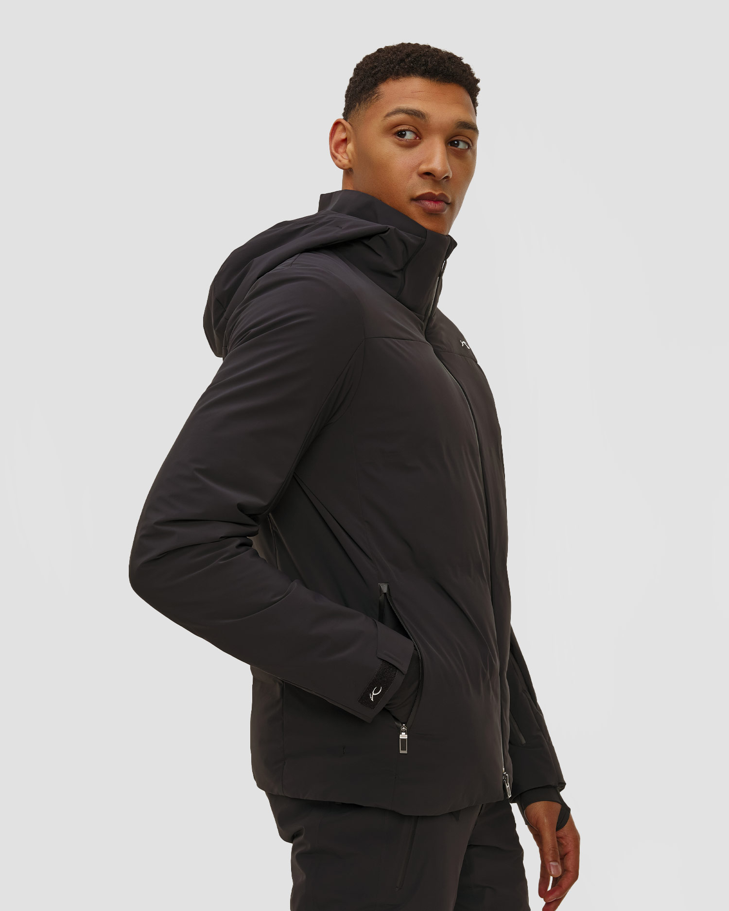 Giacca da sci da uomo Kjus Men Green Line 2.0 Jacket nera