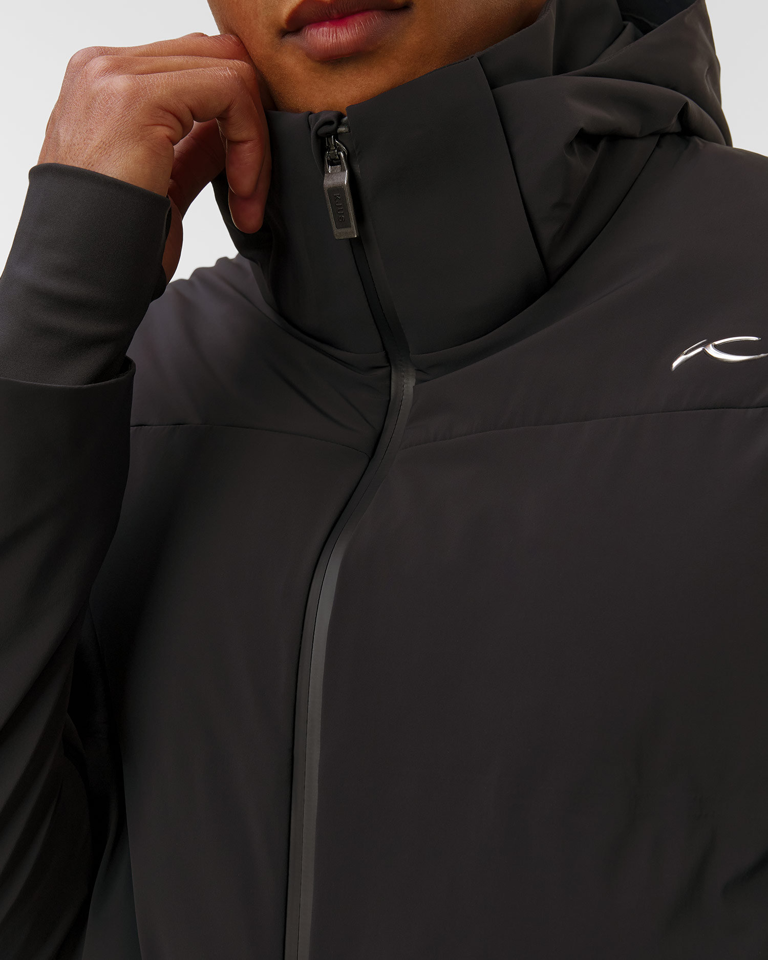 Giacca da sci da uomo Kjus Men Green Line 2.0 Jacket nera