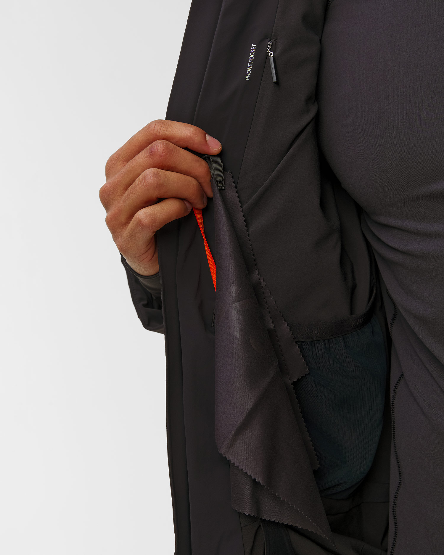 Giacca da sci da uomo Kjus Men Green Line 2.0 Jacket nera