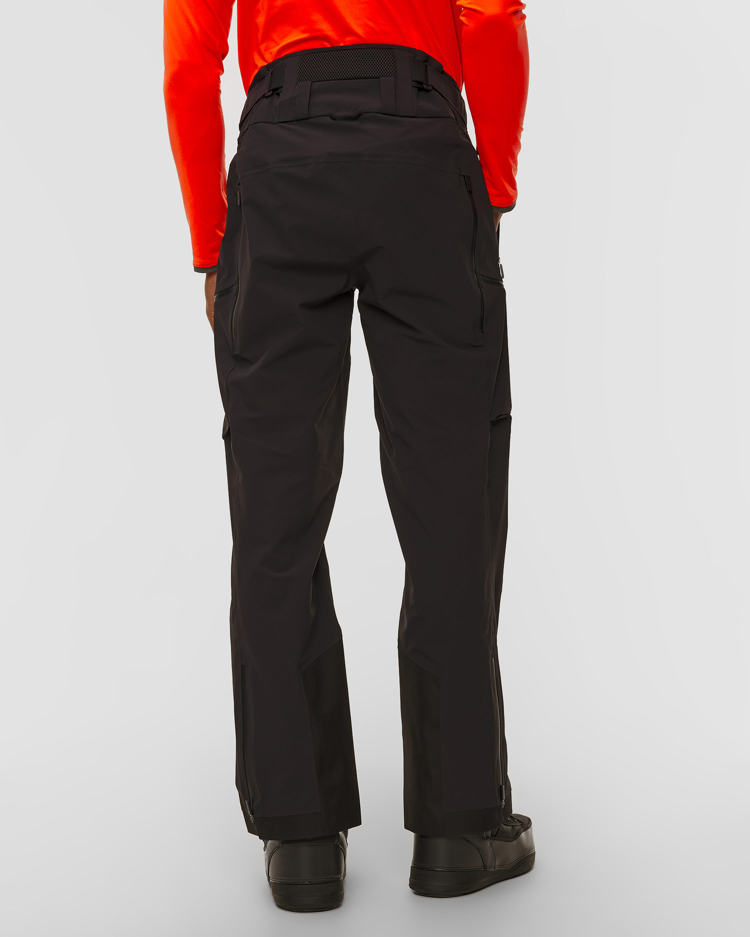 Pantaloni hardshell da sci da uomo Kjus Uomo Lucas FRX Shell Pants neri