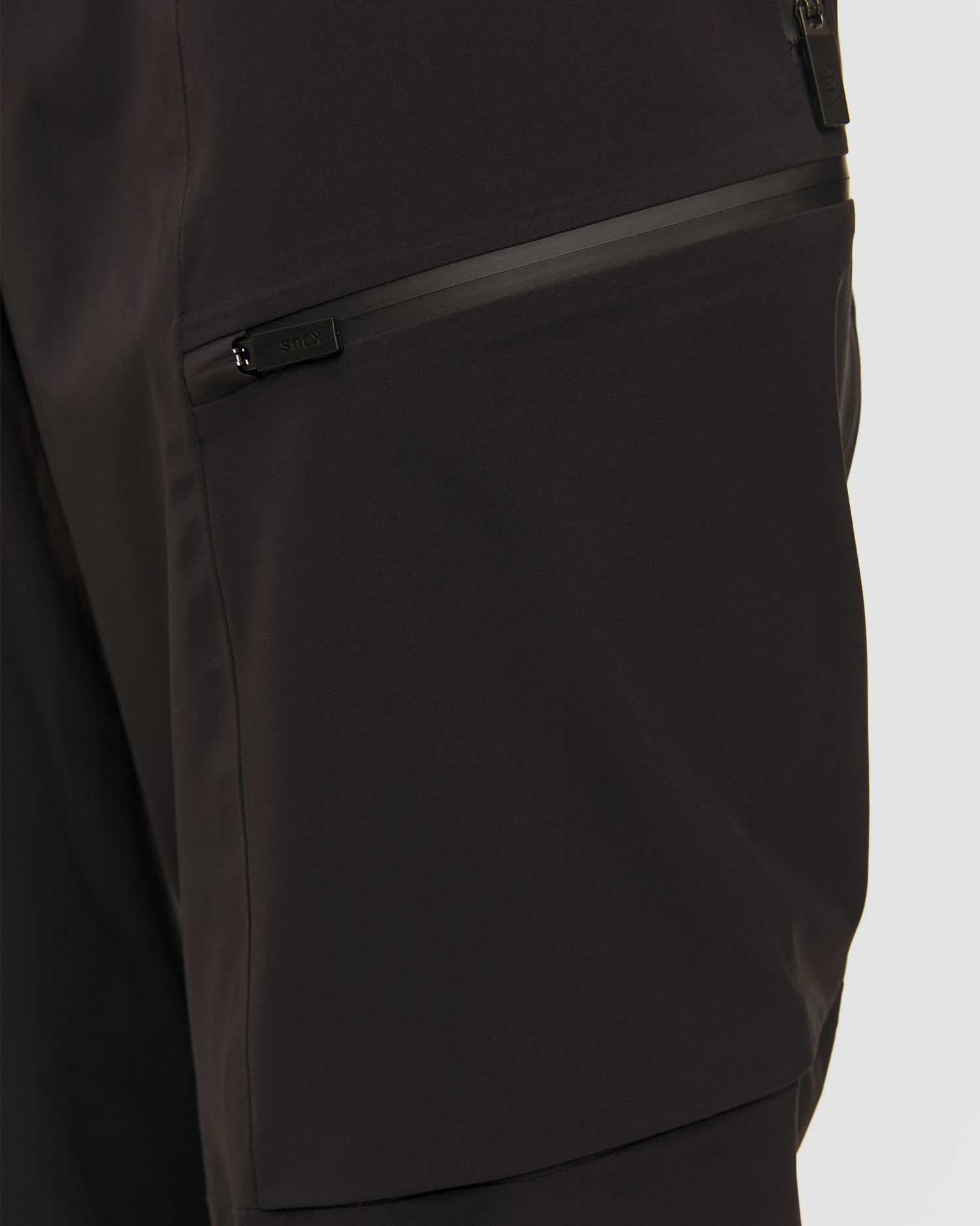 Pantaloni hardshell da sci da uomo Kjus Uomo Lucas FRX Shell Pants neri