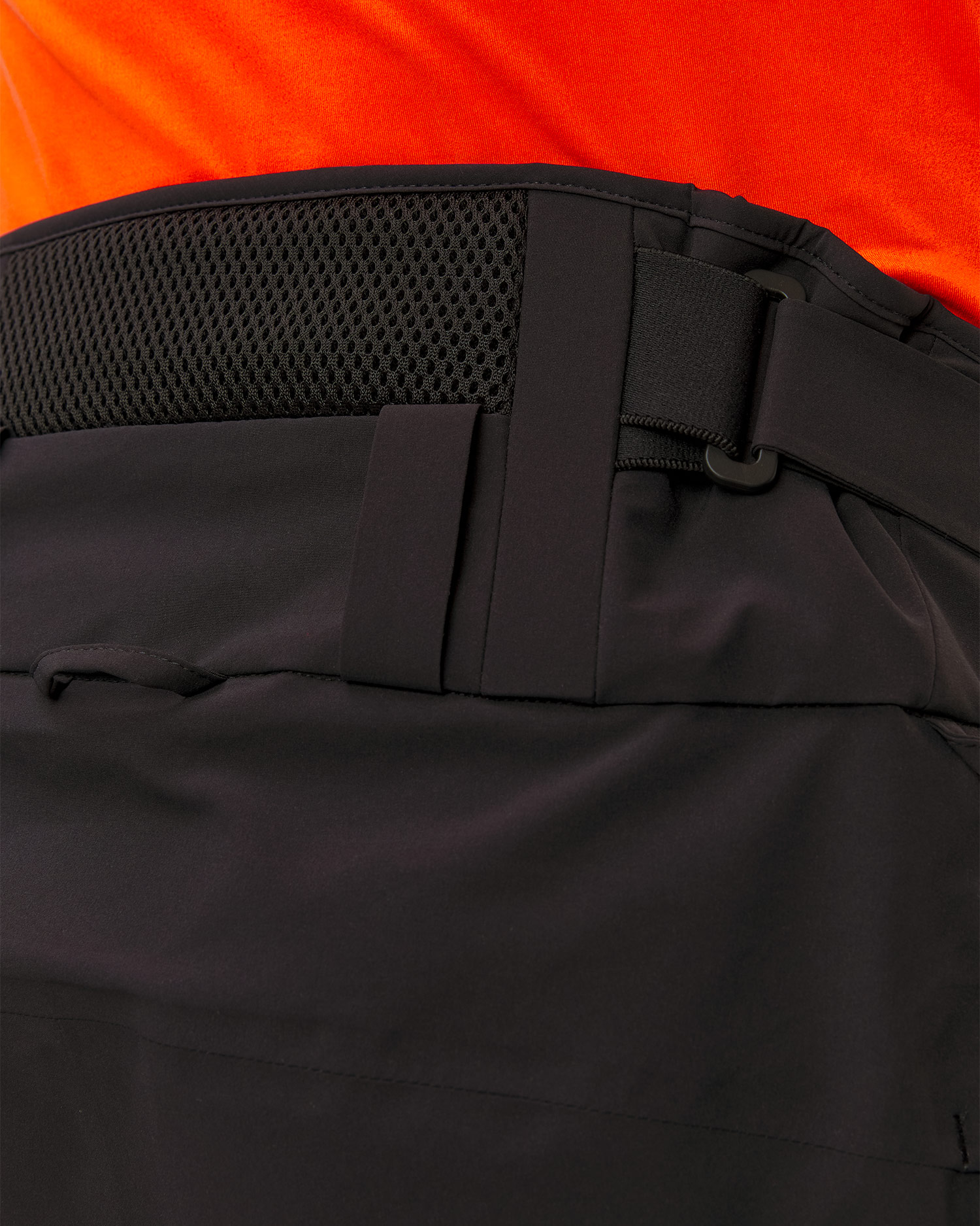 Pantaloni hardshell da sci da uomo Kjus Uomo Lucas FRX Shell Pants neri