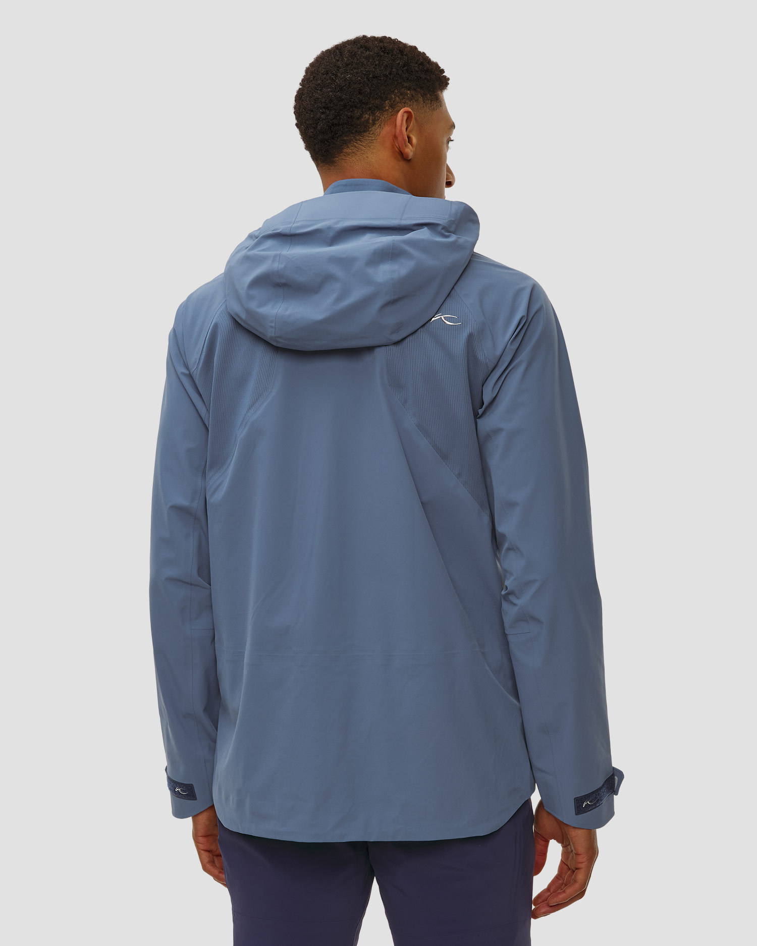 Giacca hardshell da sci da uomo Kjus Men Lucas FRX Shell Jacket blu scuro