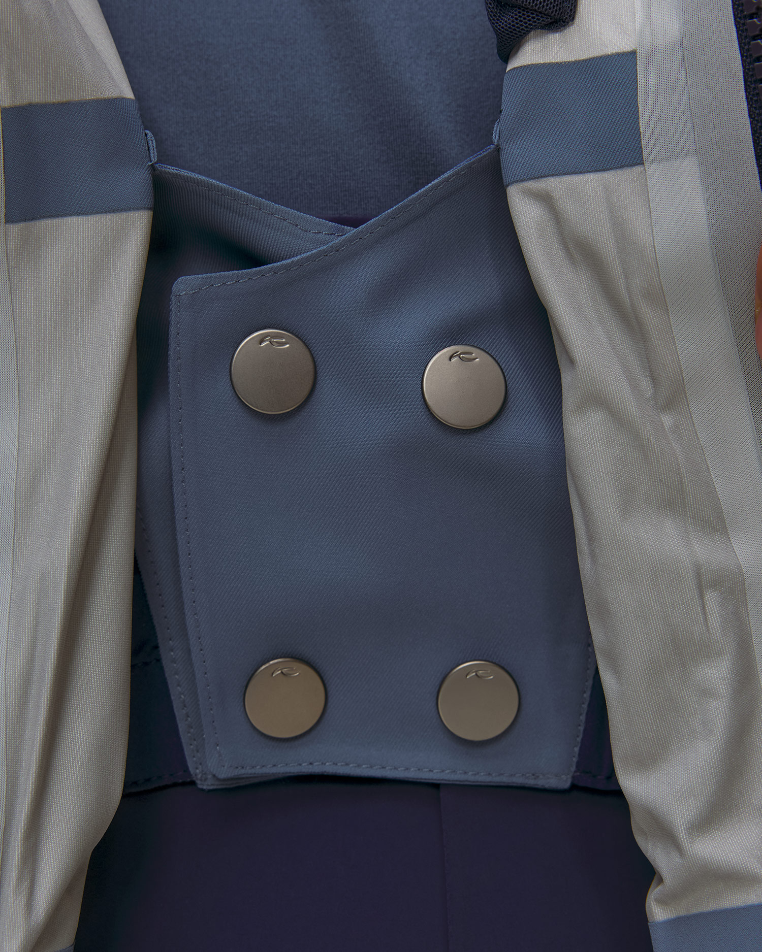 Giacca hardshell da sci da uomo Kjus Men Lucas FRX Shell Jacket blu scuro