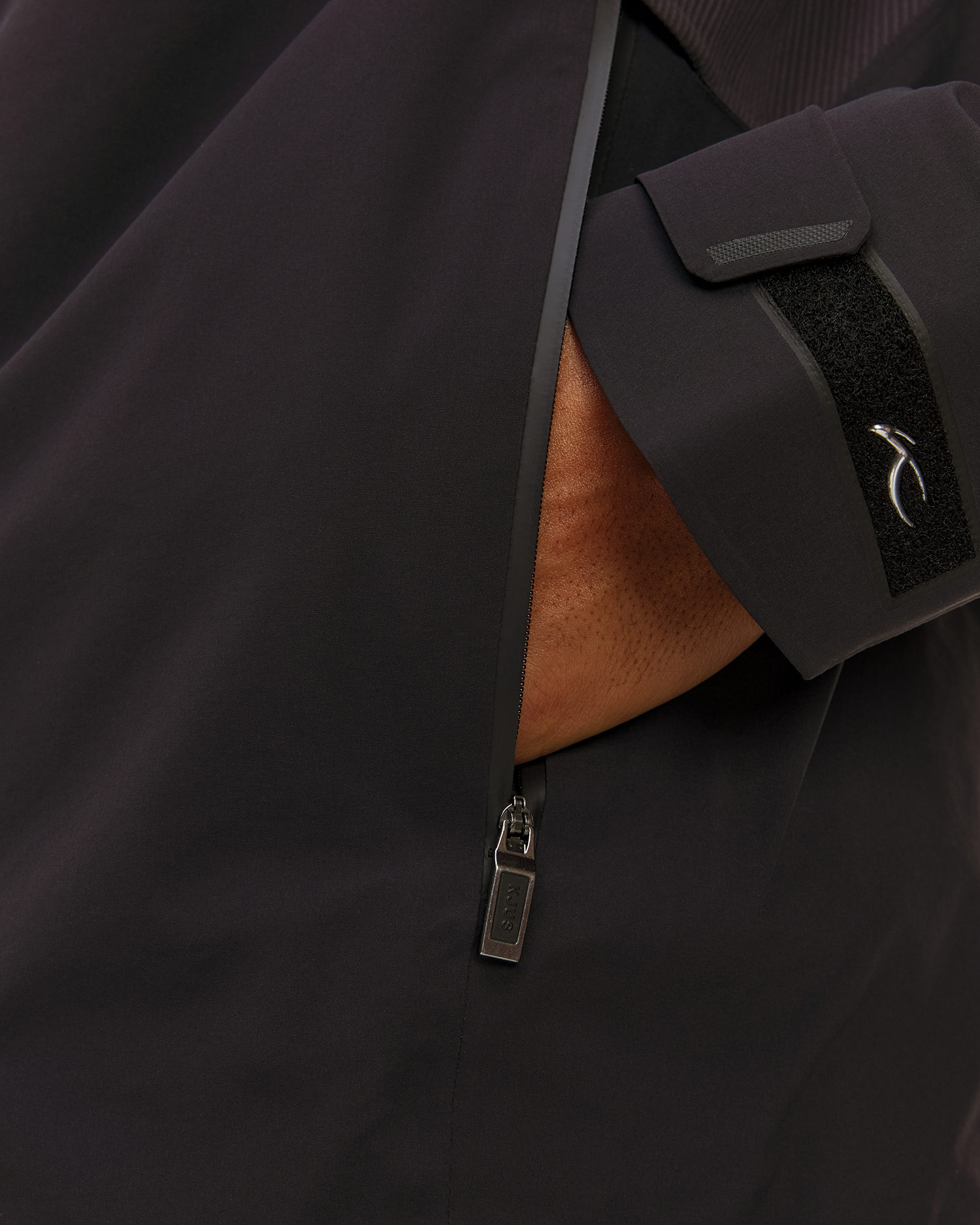 Giacca da sci hardshell da uomo Kjus Uomo Lucas FRX Shell Jacket nera