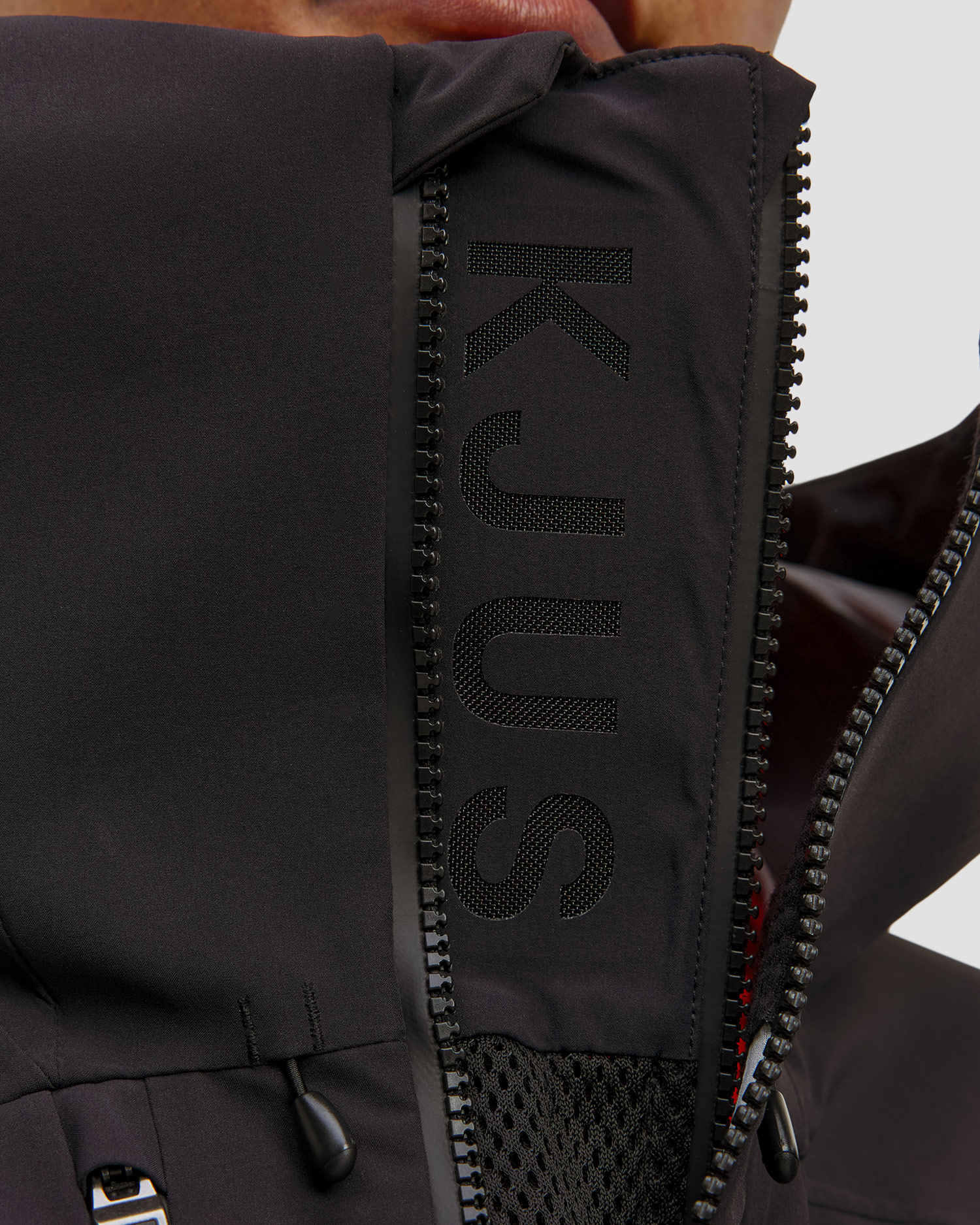 Giacca da sci hardshell da uomo Kjus Uomo Lucas FRX Shell Jacket nera