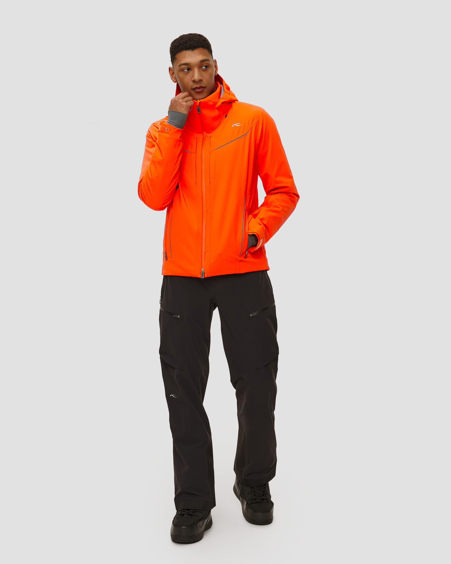 Giacca da sci da uomo Kjus Men Formula Jacket arancione