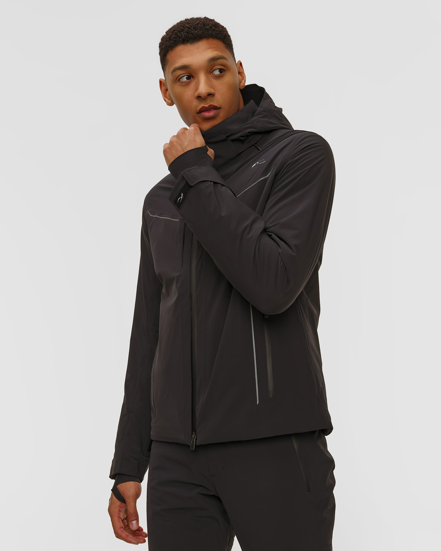 Giacca da sci da uomo Kjus Men Formula Jacket nera, Colore/Disegno: Czarny