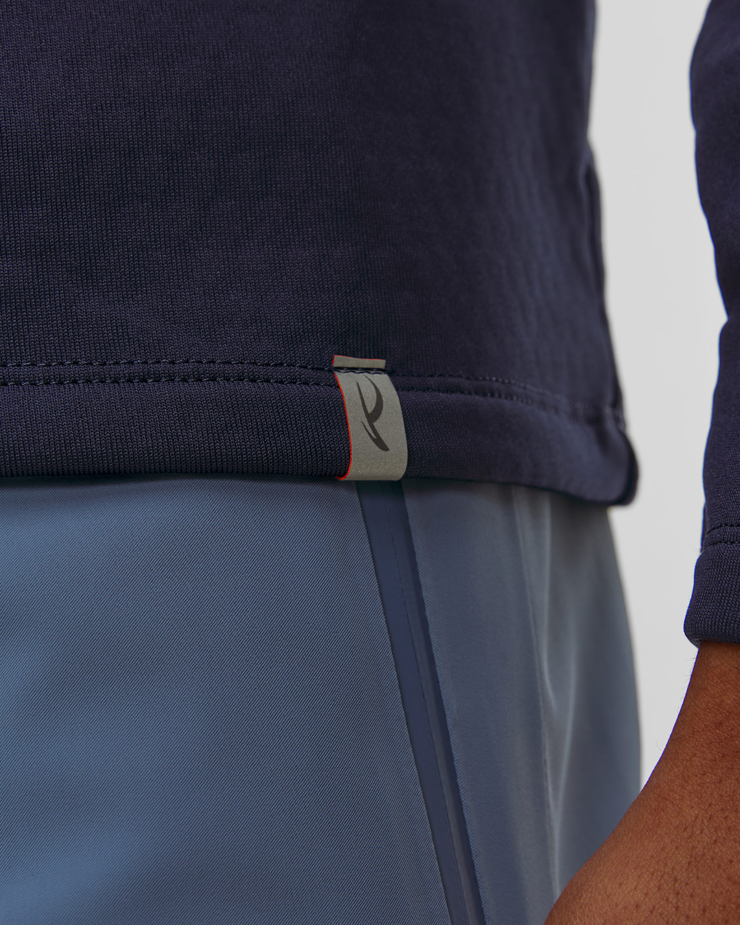 Sweat-shirt midlayer bleu marine pour hommes Kjus Men Hydro Midlayer