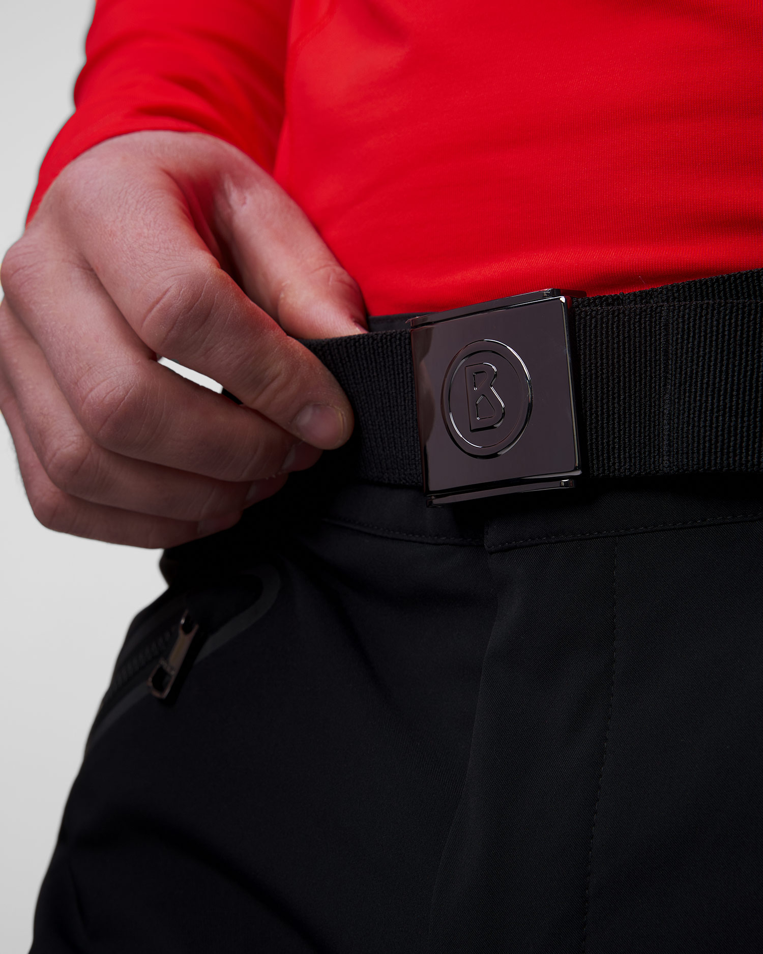 Pantaloni negri de schi pentru bărbați BOGNER Tim4-T