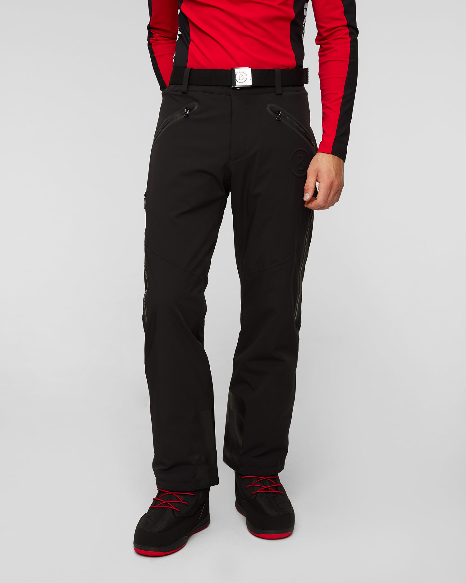BOGNER Tim2-T Schwarze Herren-Skihose